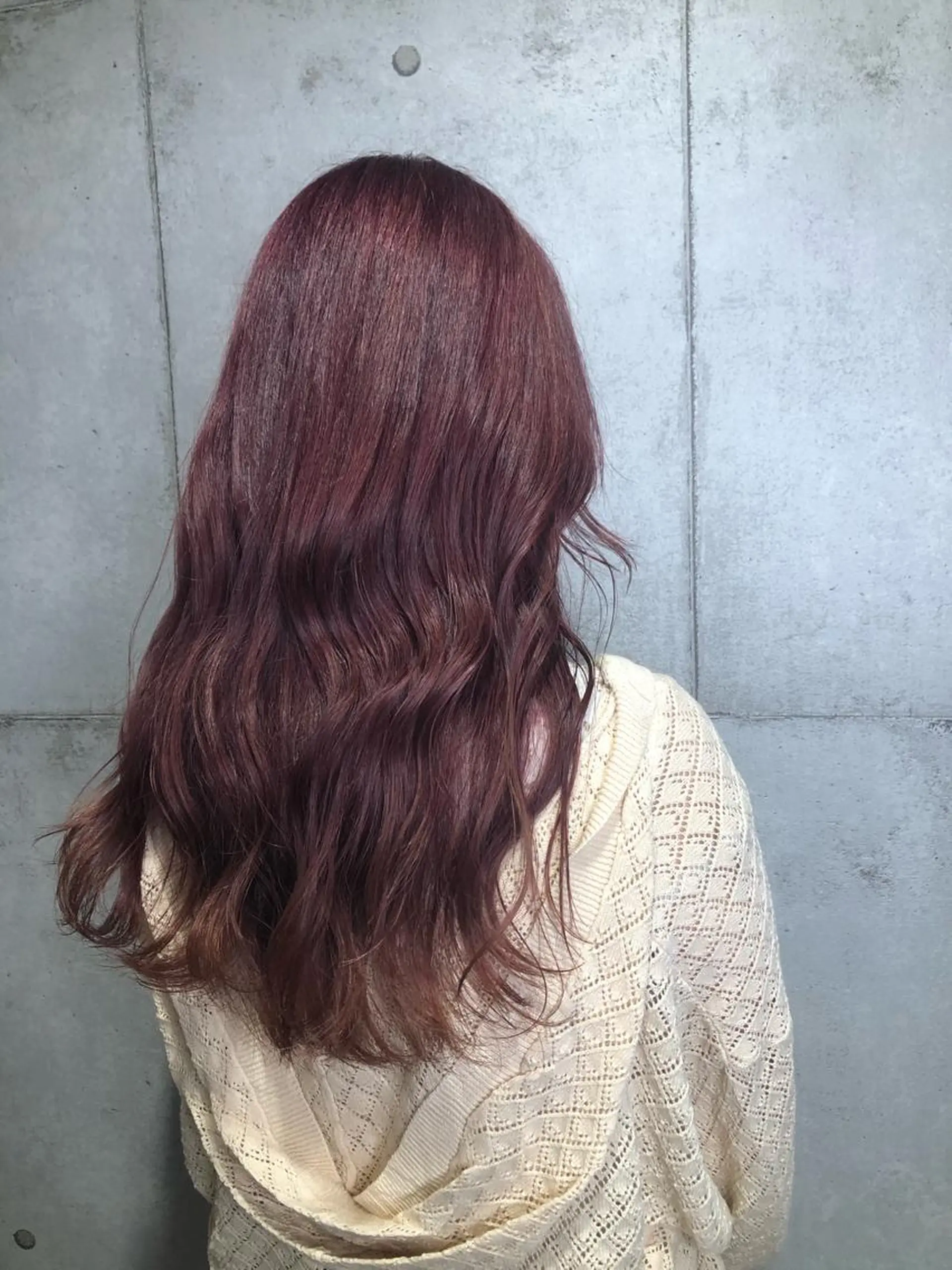 カラー ピンクカラー ピンクパープル オオカワユウキ 🎀newi池袋のヘアスタイル