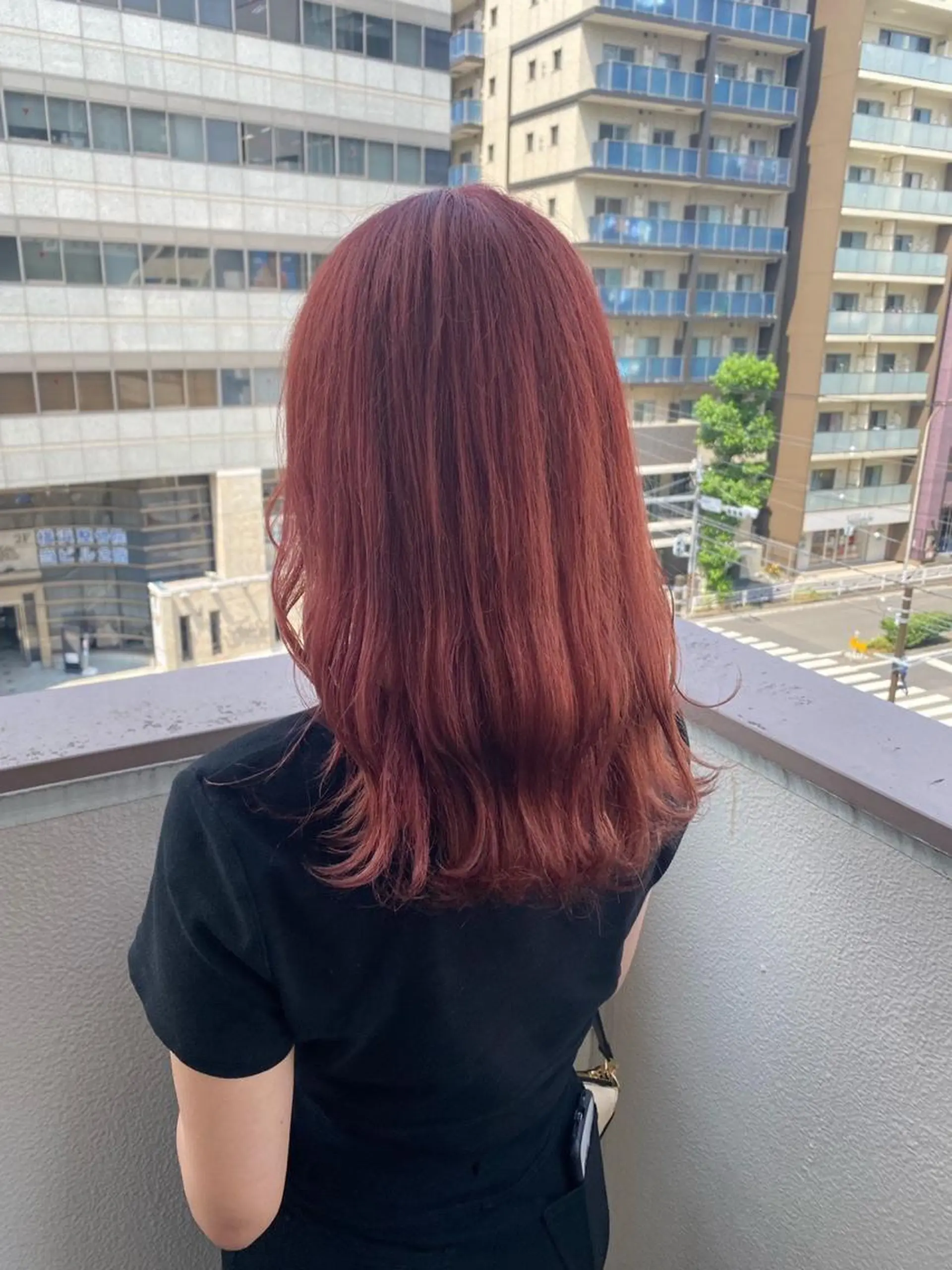 セミロング カラー ヘアアレンジ alicetokyo 🦋宮葉🦋のマツエク・マツパデザイン