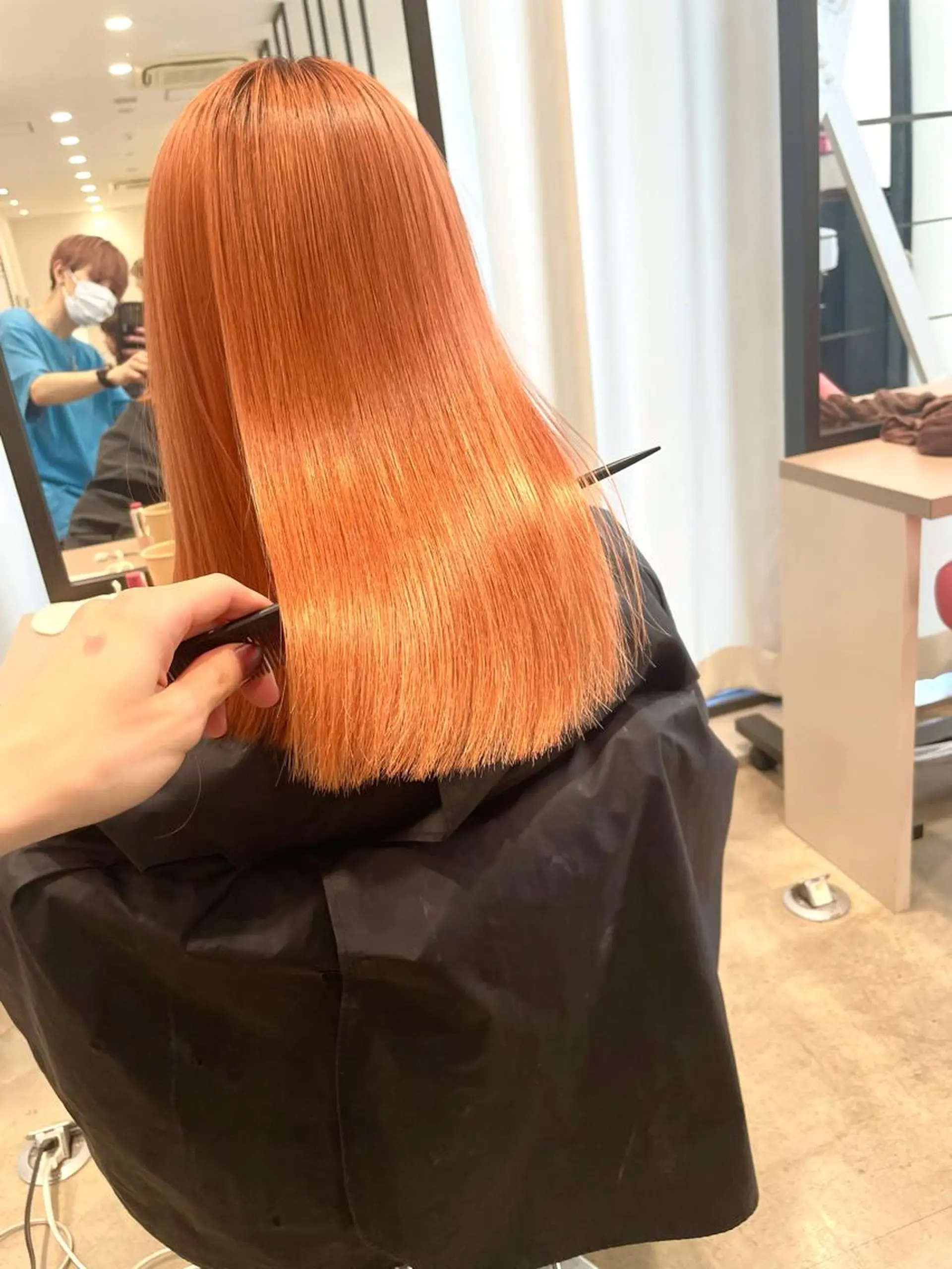 ロング カラー ヘアアレンジ メンズ Lani5710所属・🧸ハイトーン🧸 ゆっきー🧸のヘアスタイル