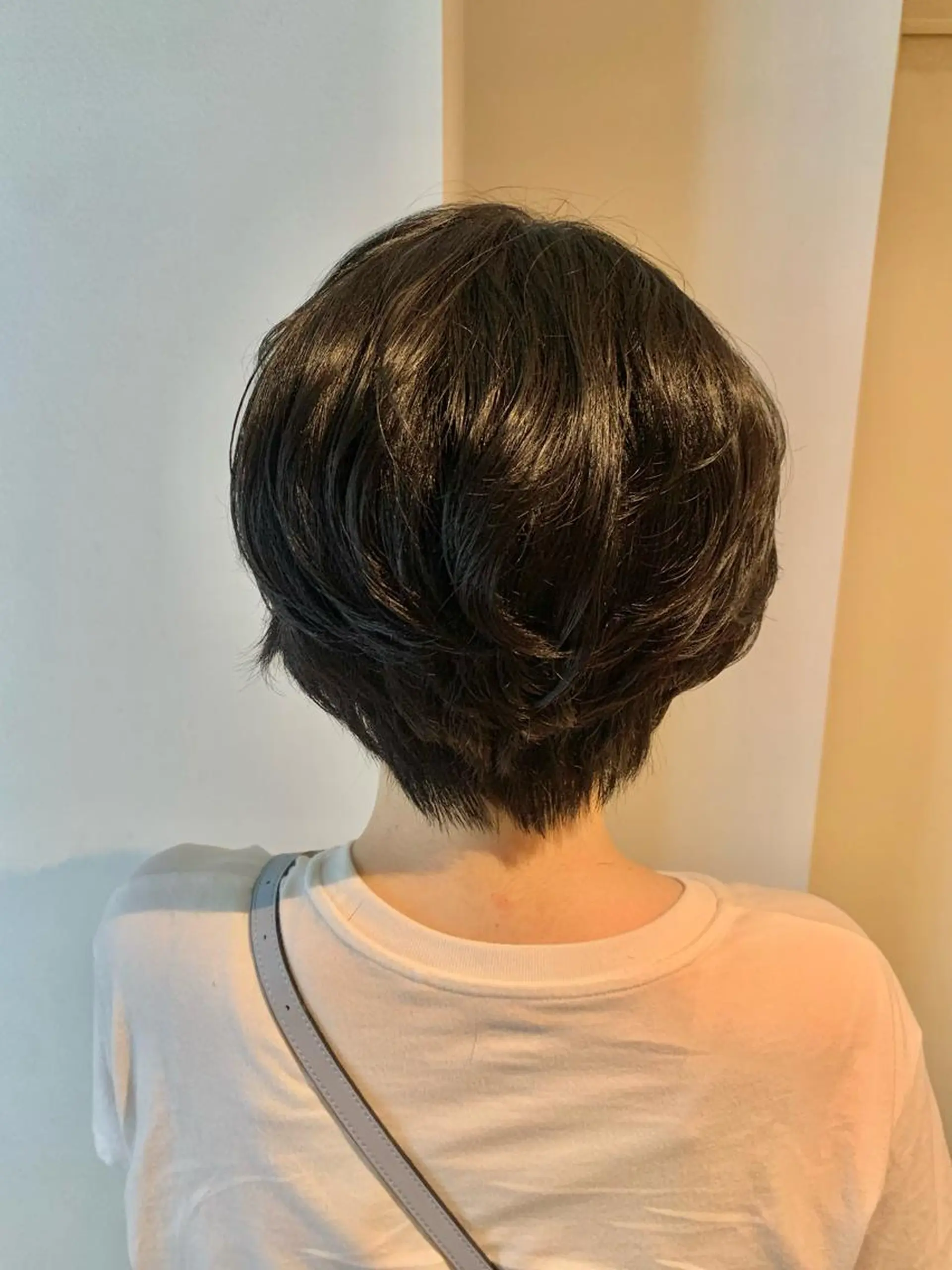 ショート うしだ かおるのヘアスタイル
