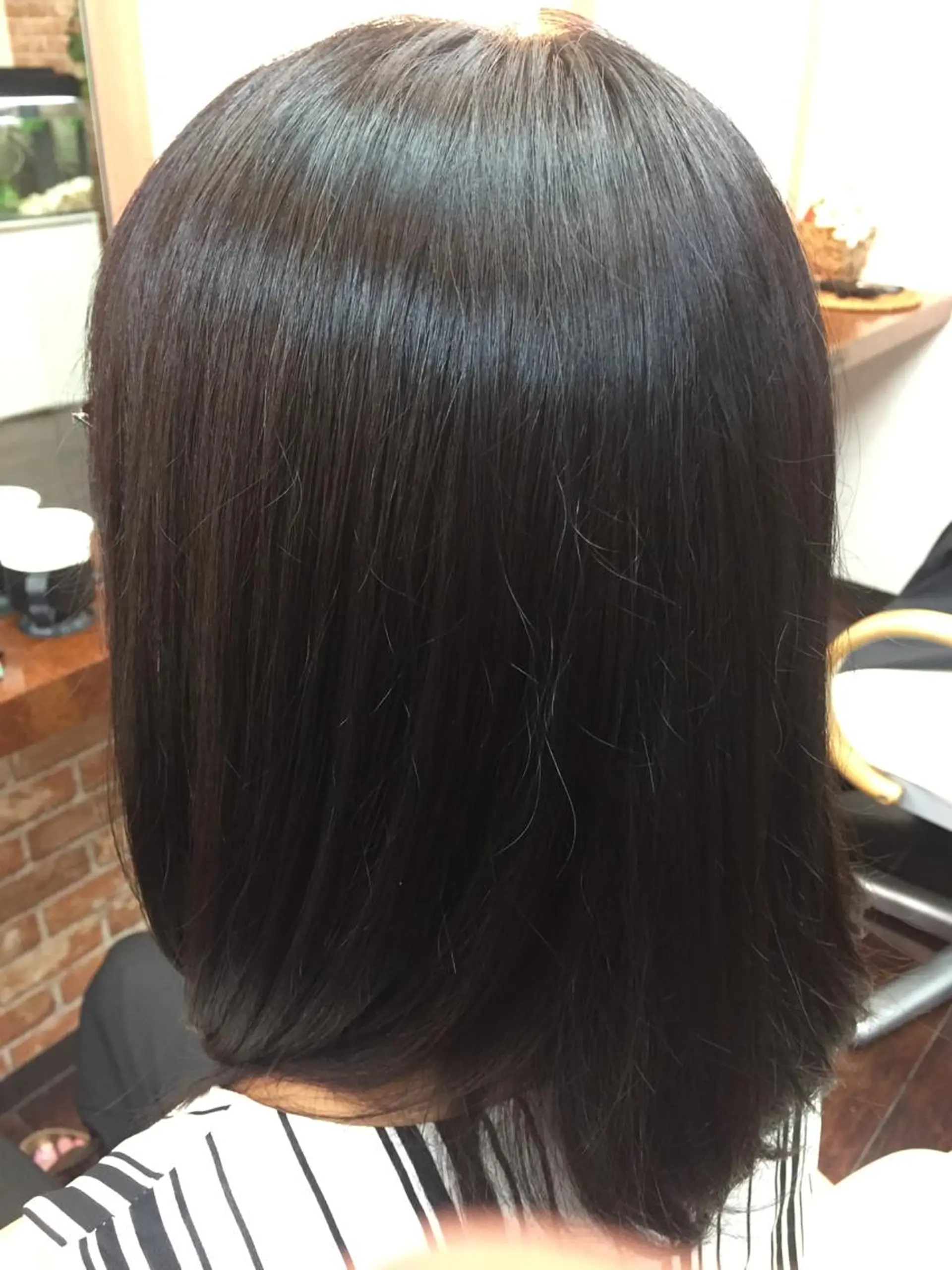 ミディアム カラー 桧山 真のヘアスタイル