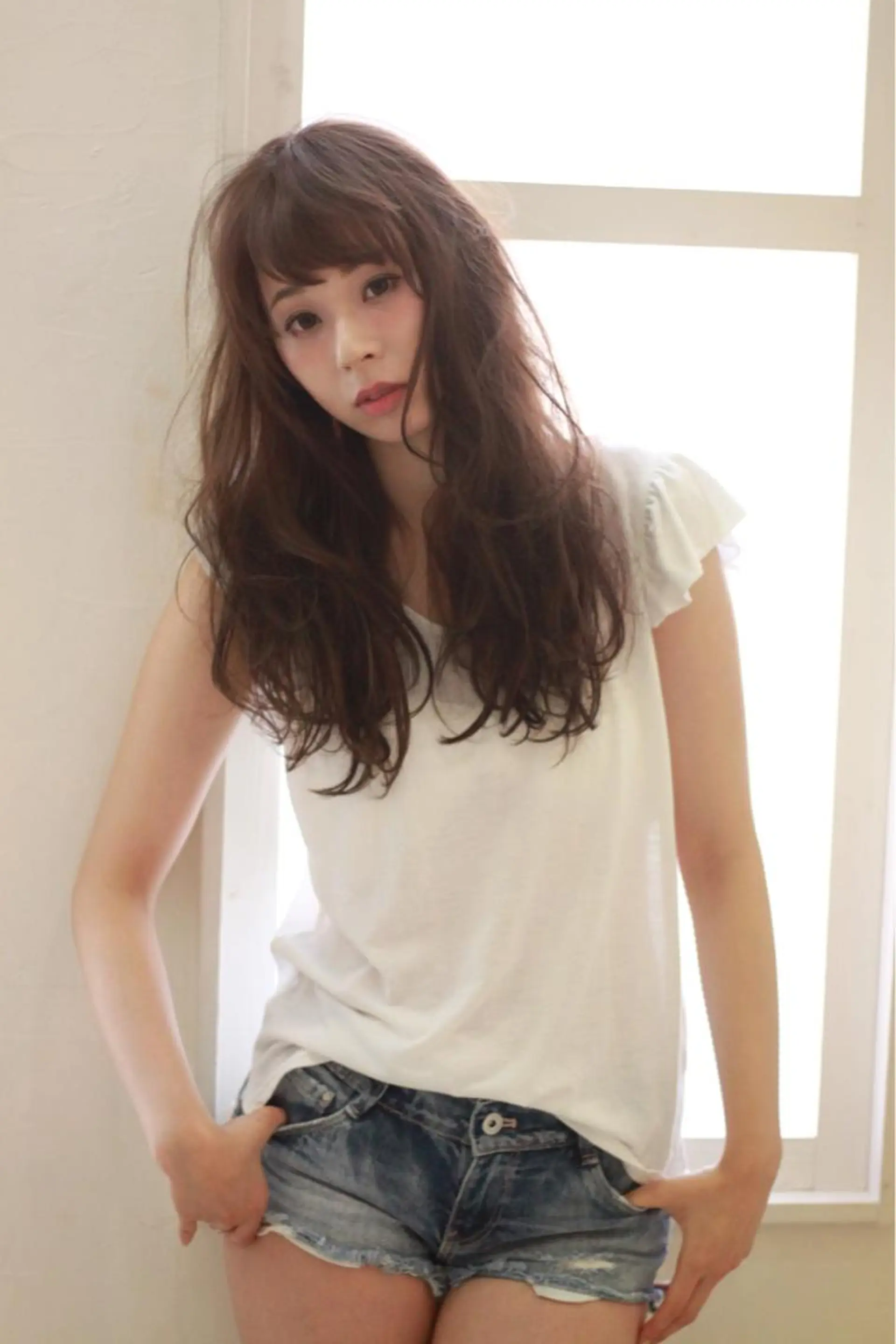 ロング パーマ Baguz HAIRのヘアスタイル