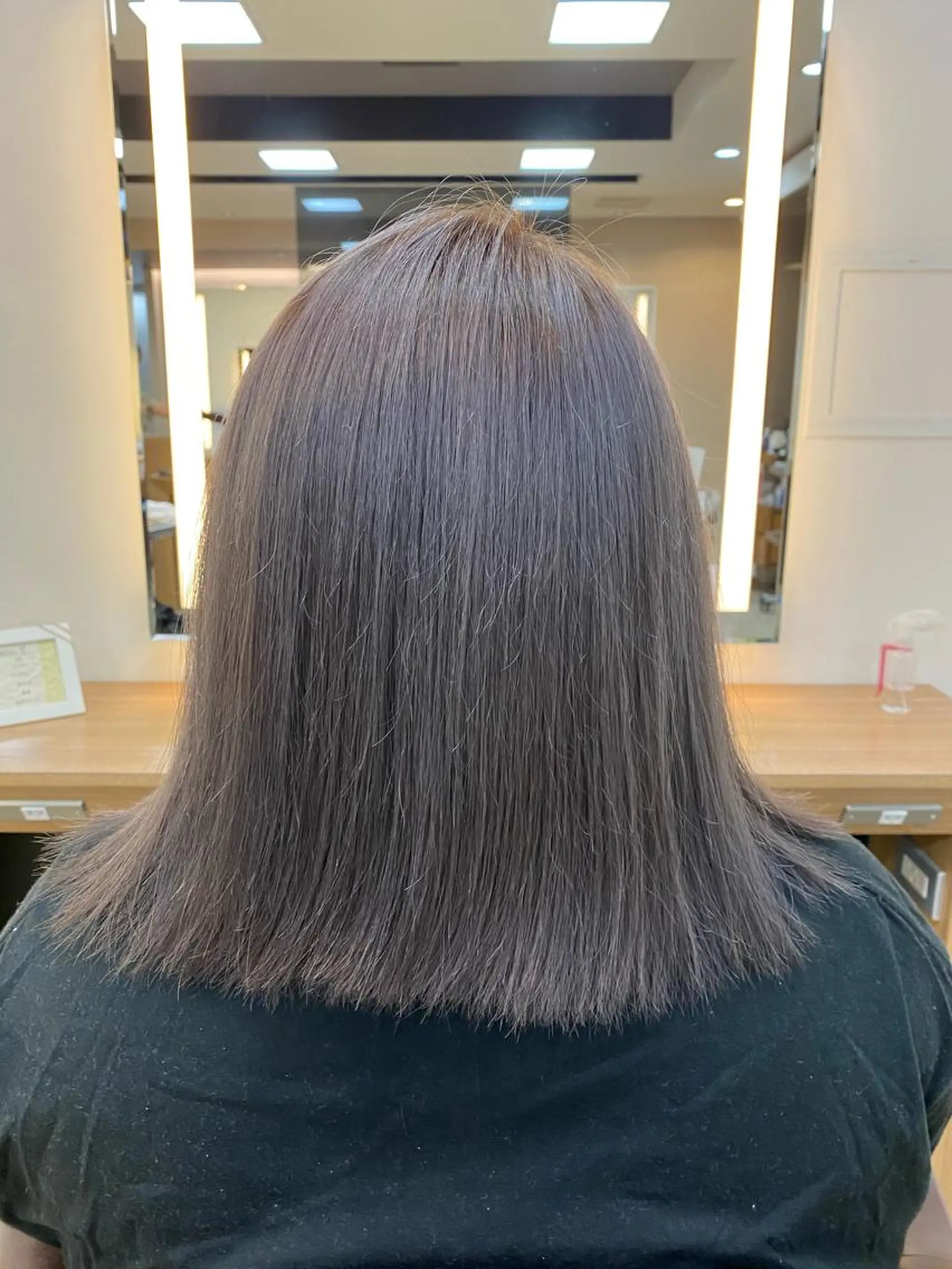 セミロング ブリーチなしWカラー 🎀韓国ヘア/amiのヘアスタイル