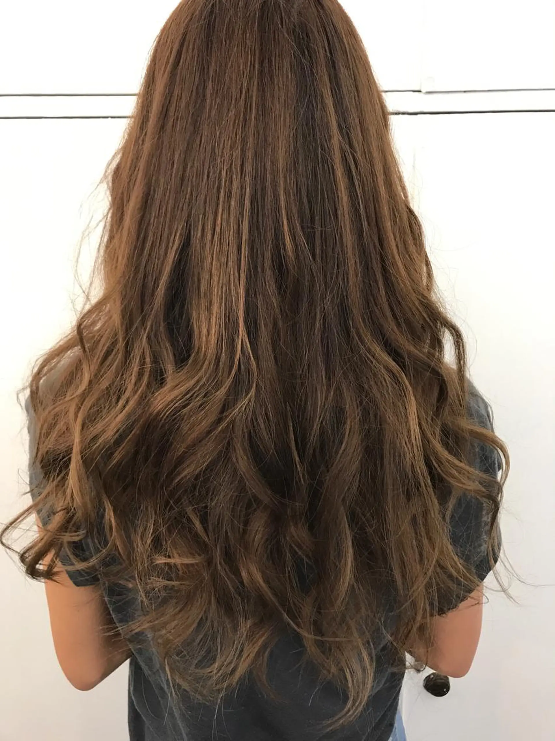 ロング カラー ハイライトカラー イルミナカラー ハイライト carre hair 店長   中園　武士のヘアスタイル