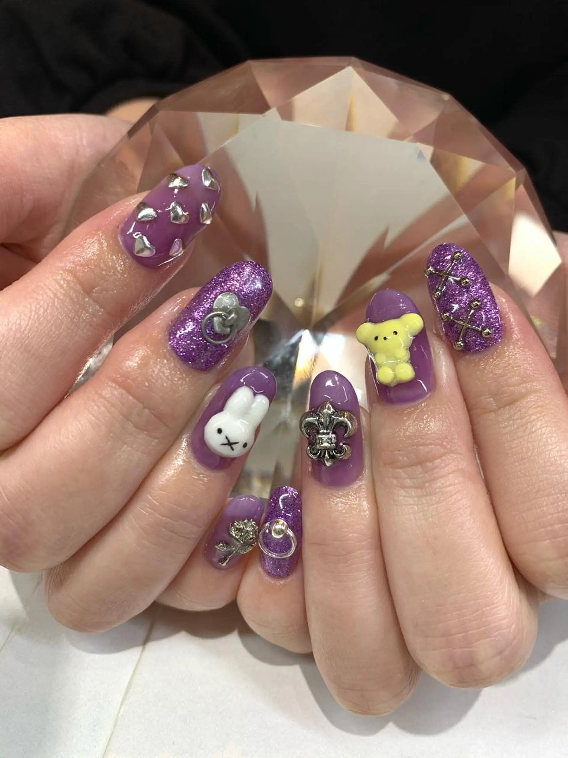 ネイル ハンドネイル glow_ nailのネイルデザイン