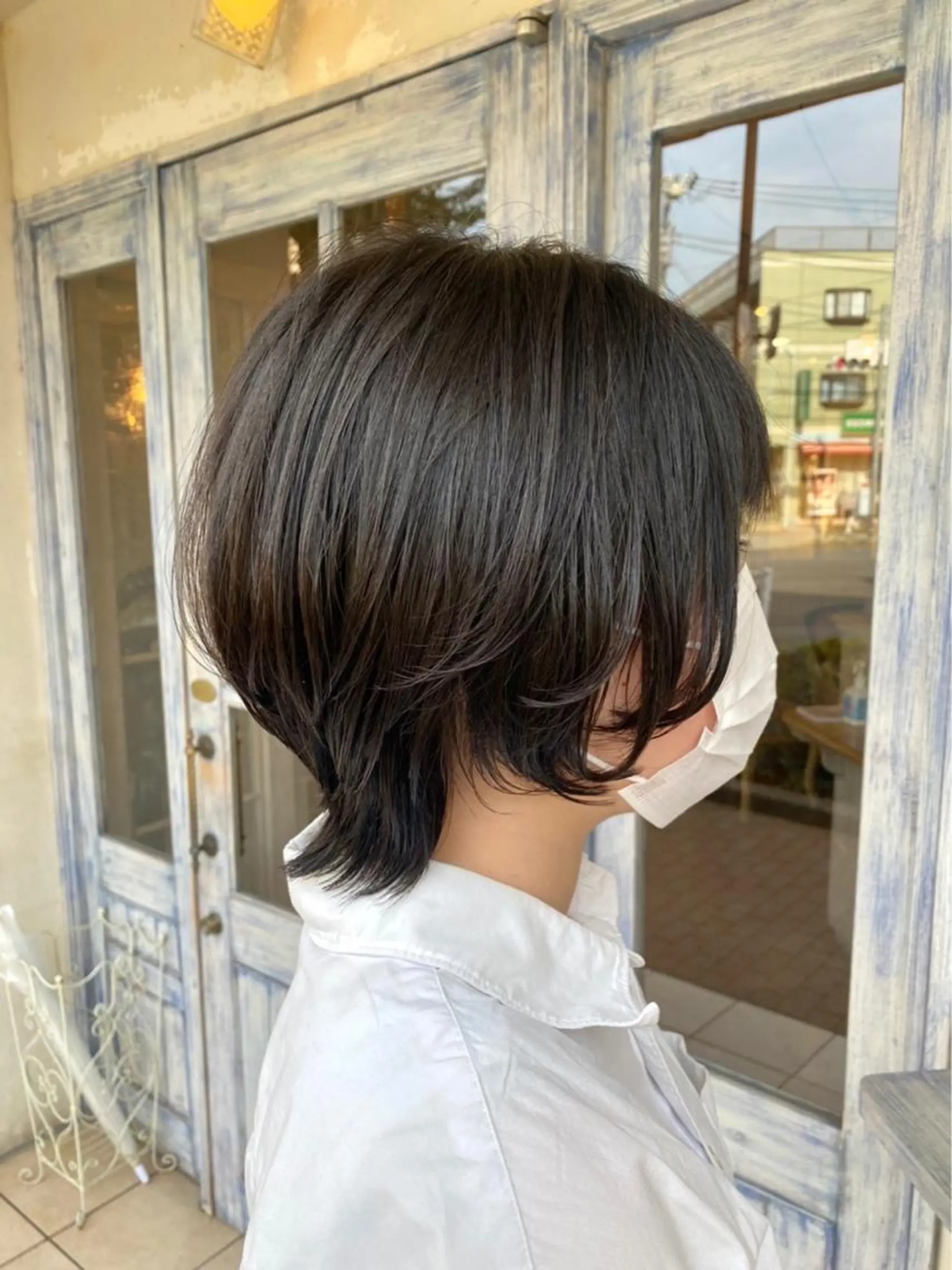 ショート ショートヘア ウルフカット amie by afloat(エイミーバイアフロート)所属・井上 日菜乃のヘアスタイル