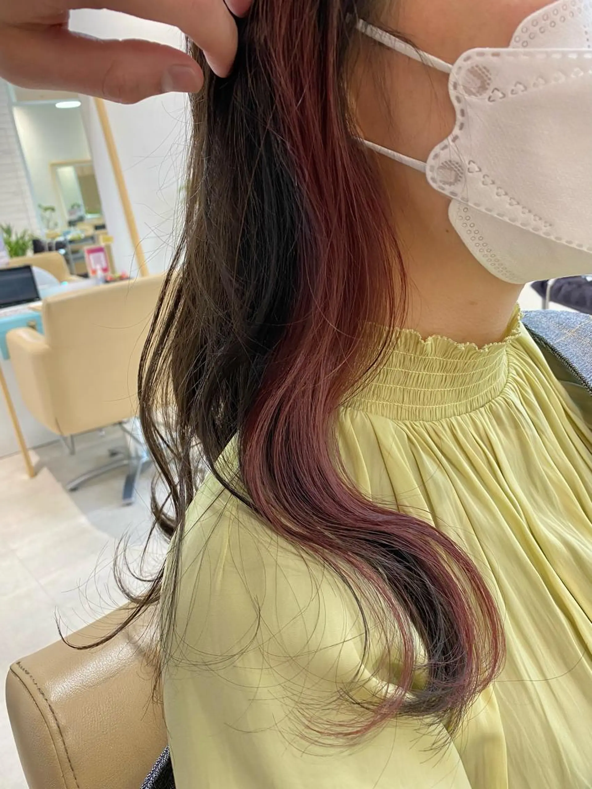 ロング 荒木 たけるのヘアスタイル