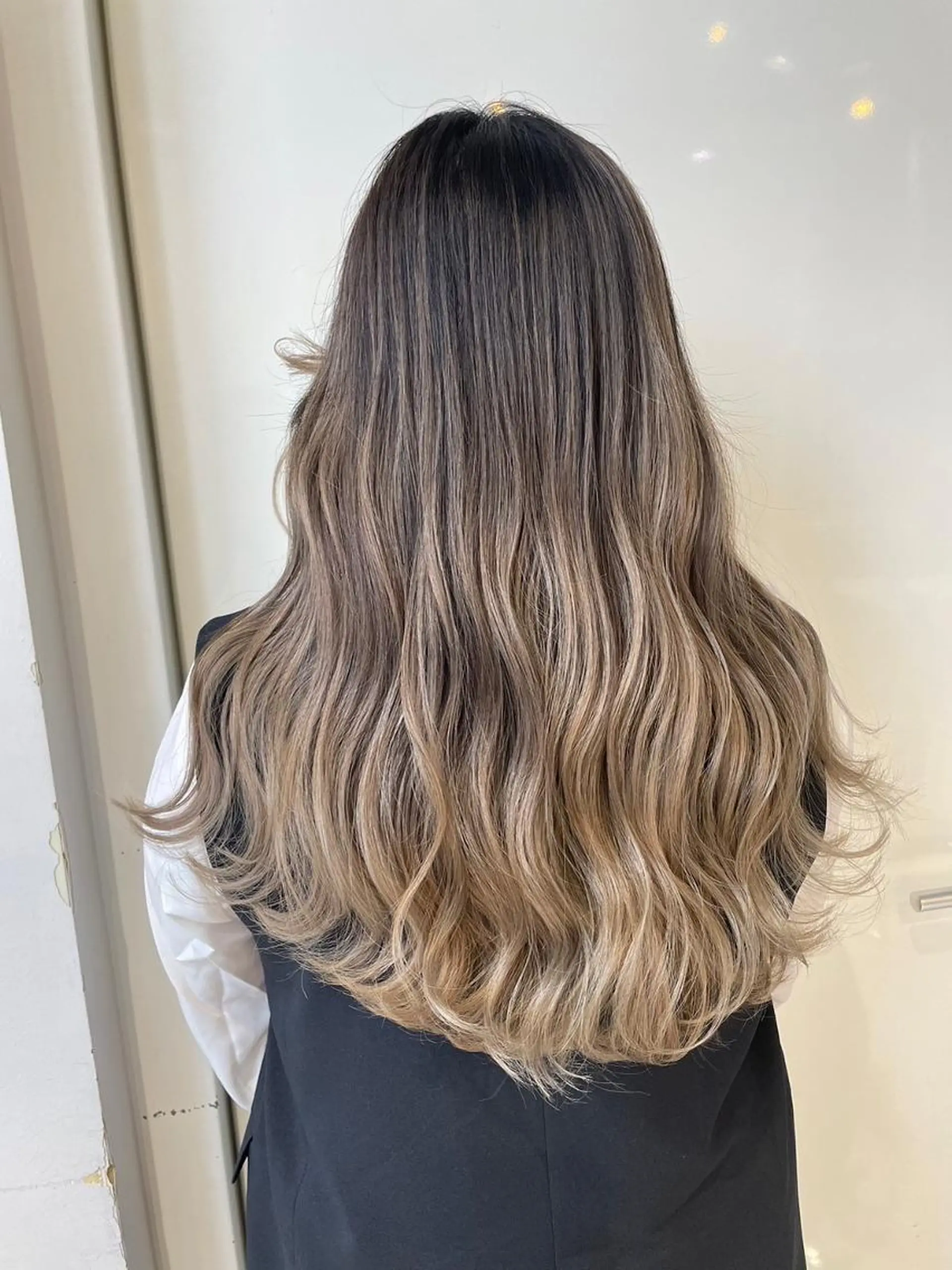 セミロング ヘアカラー トリートメント 【公式】amble luxe池袋東口🩷のヘアスタイル