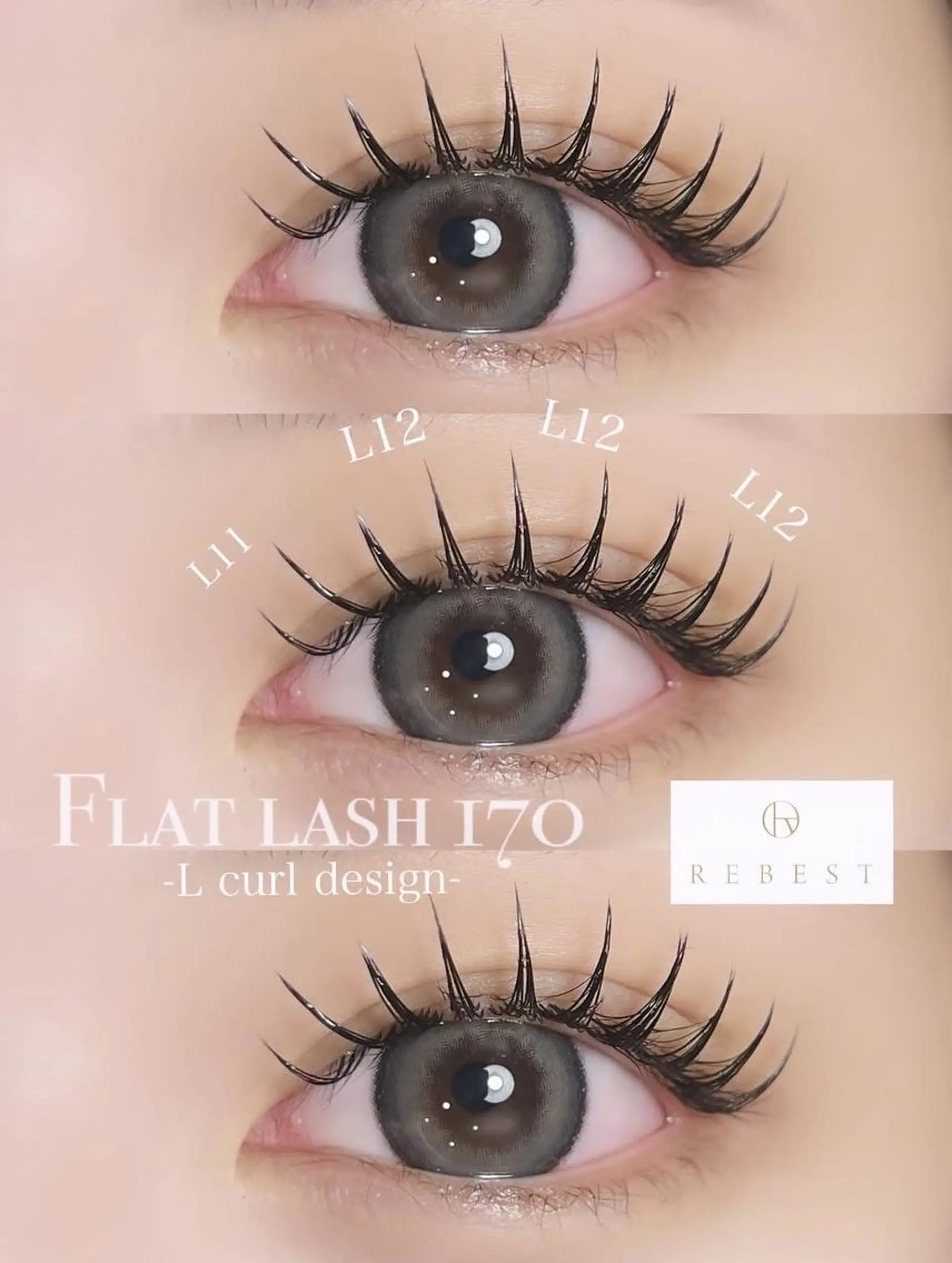 ネイル ＲＥＢＥＳＴ 心斎橋店のマツエク・マツパデザイン