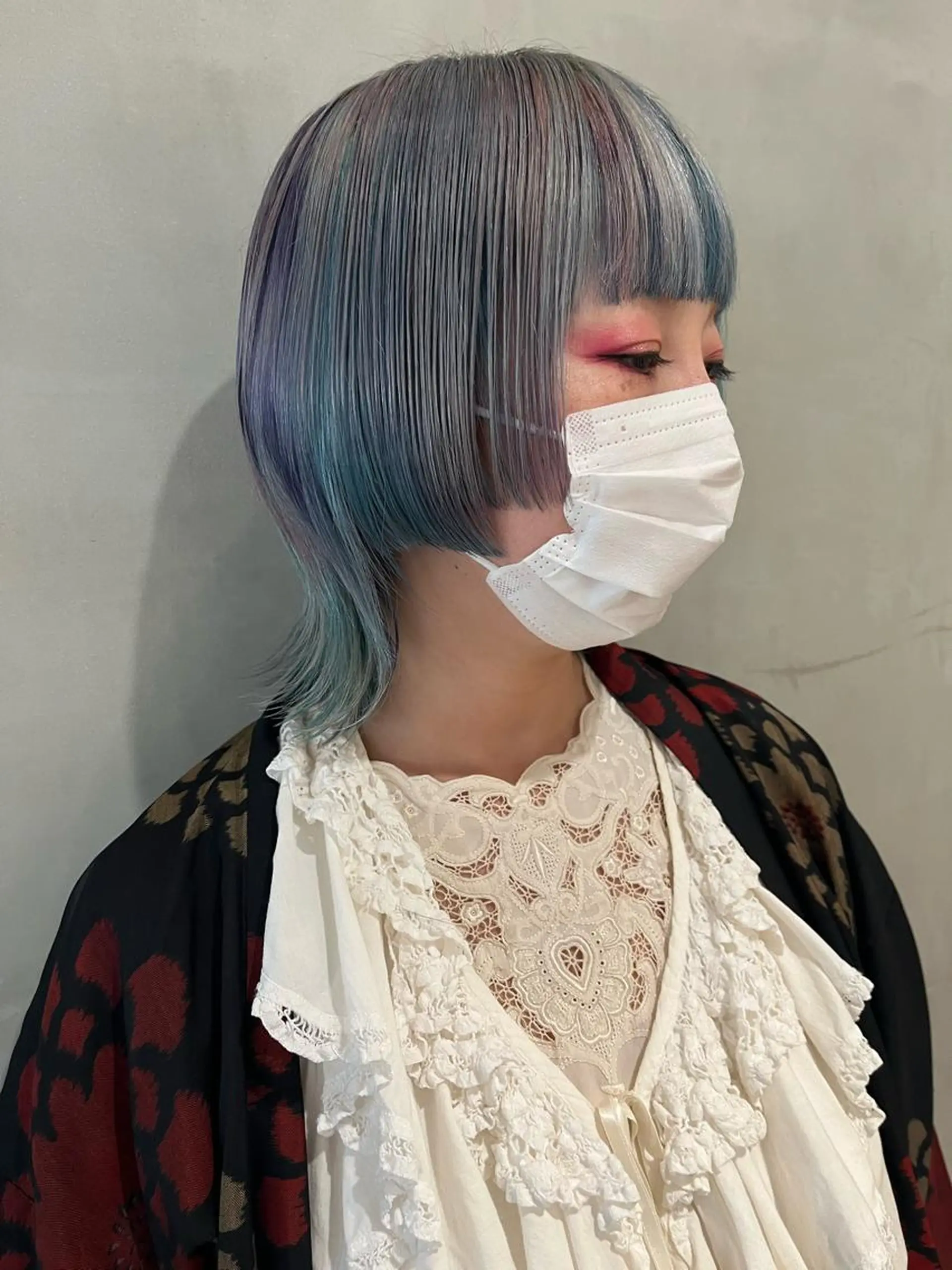 ショート カラー 姫カット ヘアカラー トリートメント 顔まわり/暖色 可愛い特化🎀ゆうなのヘアスタイル