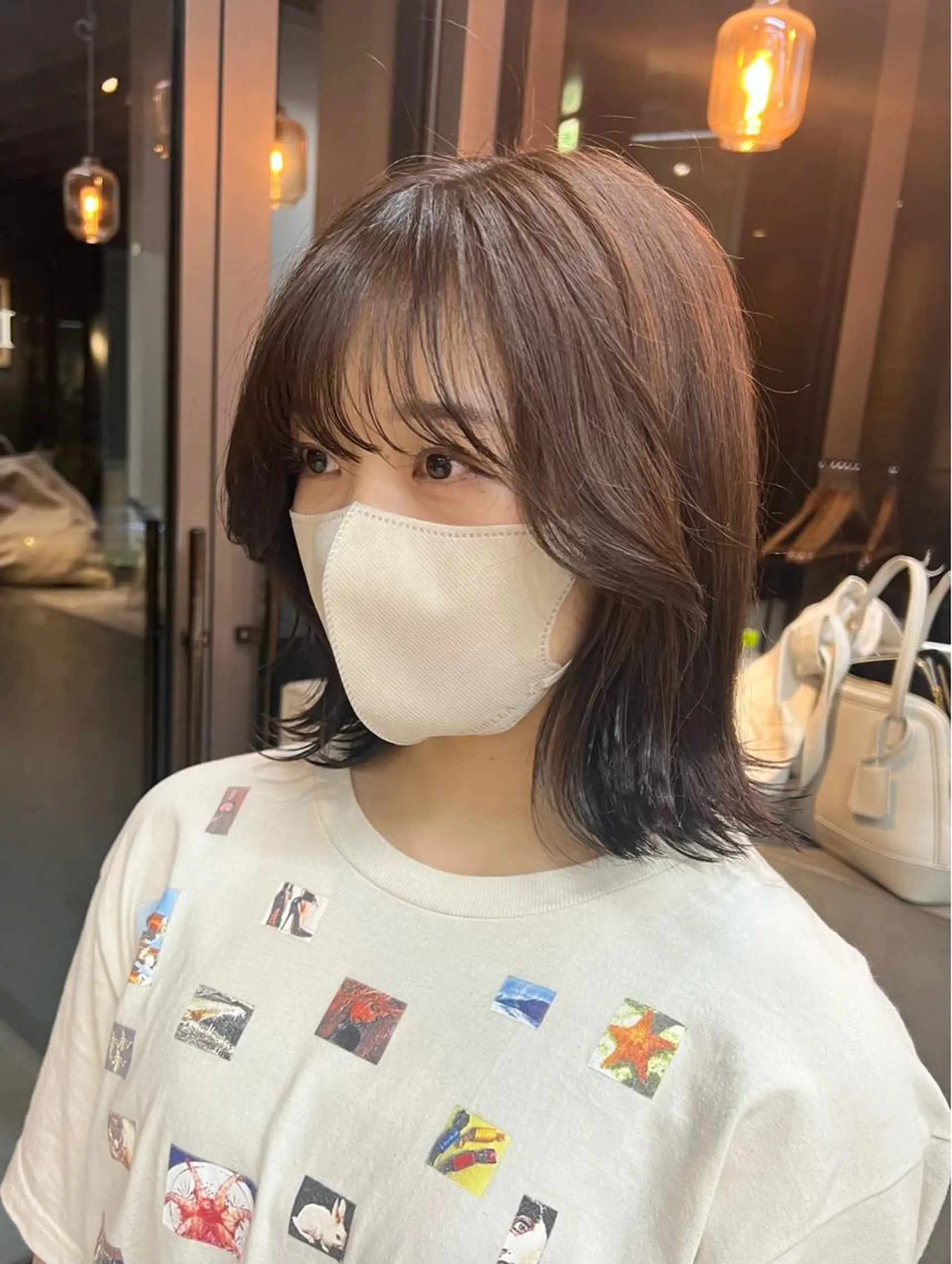 セミロング mee.所属・透明感カラー /あづき⭐️のヘアスタイル