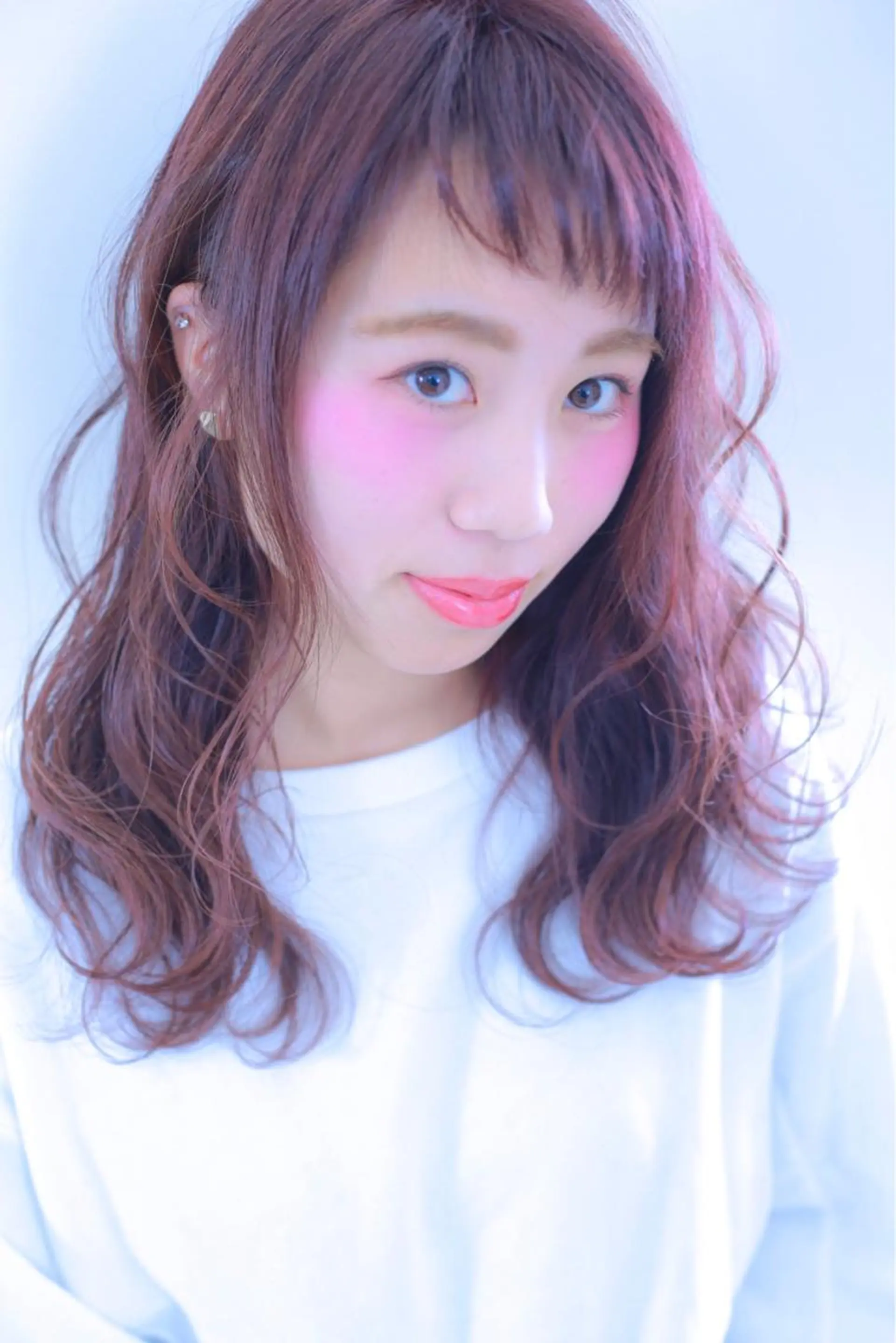 ロング 伊藤 裕貴のヘアスタイル