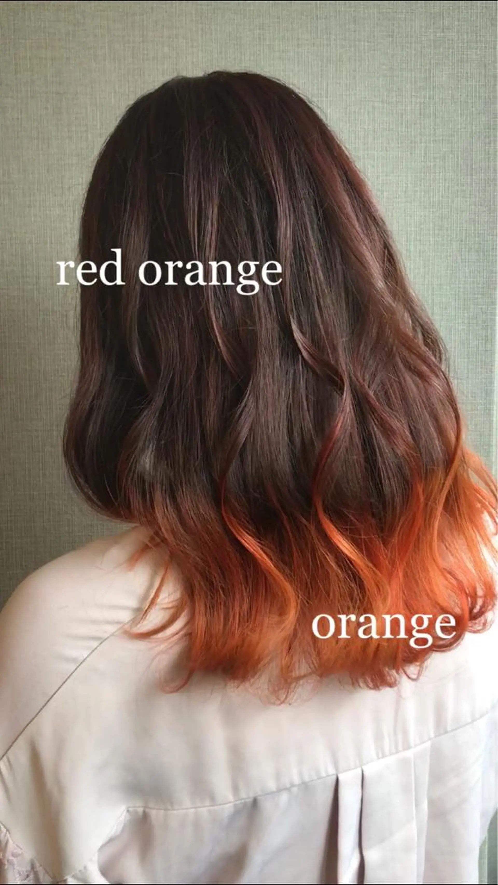 セミロング カラー Selenehair 三条本店のヘアスタイル