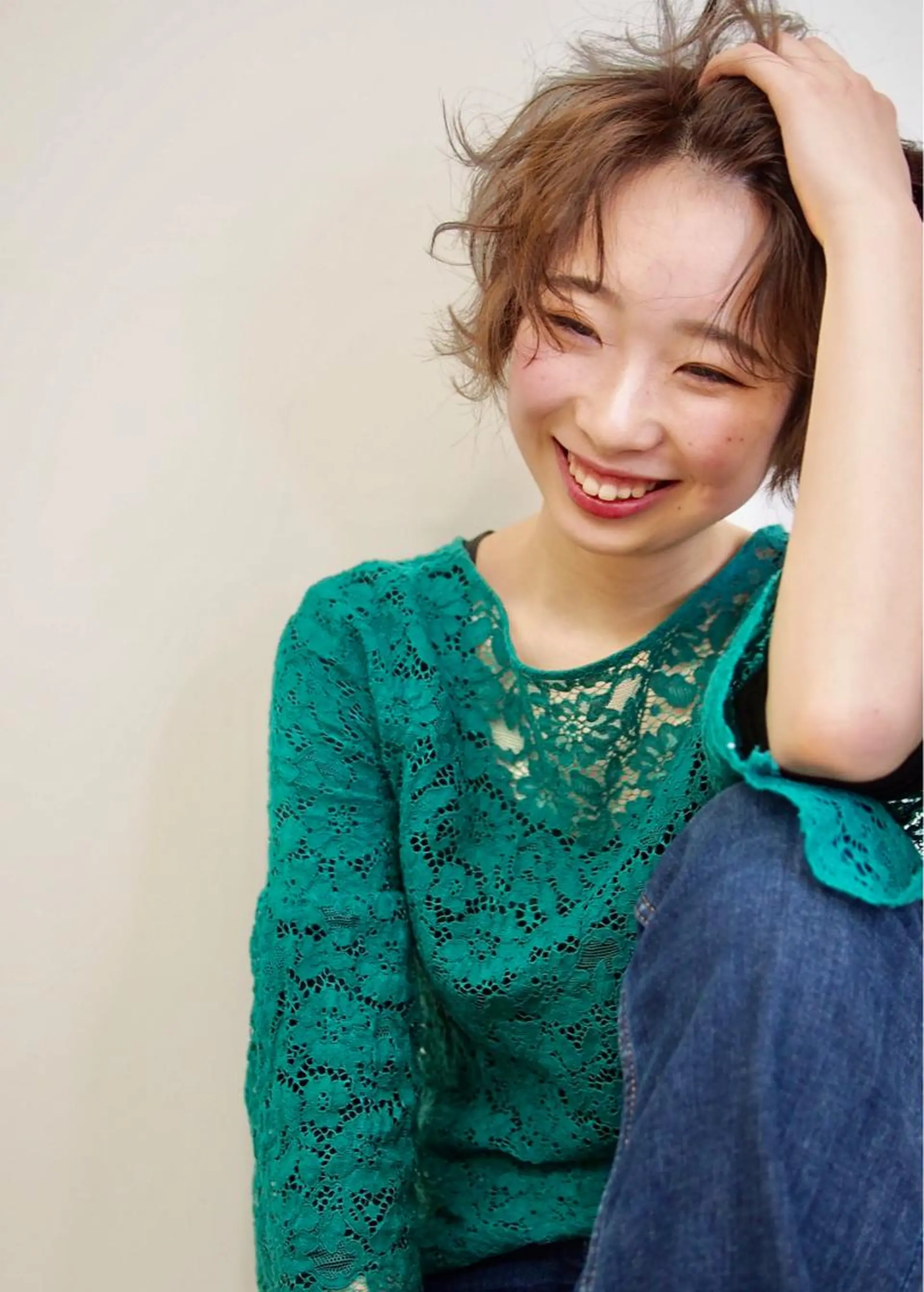 ショート 心斎橋/海外レイヤー 募集中三好玲奈のヘアスタイル