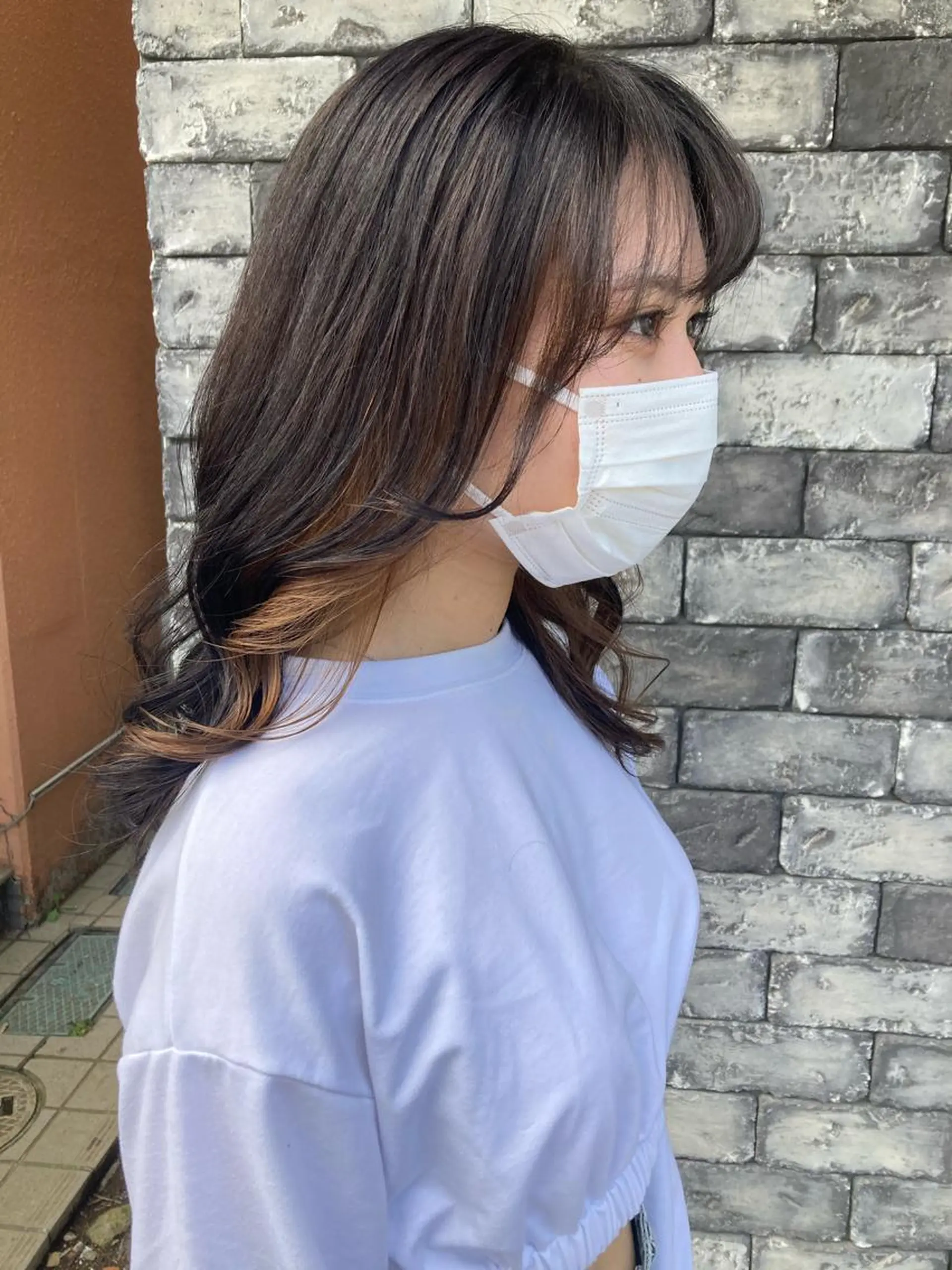 セミロング カラー カット ヘアカラー トリートメント ✂️似合わせの魔術師 石田一樹✂️のヘアスタイル