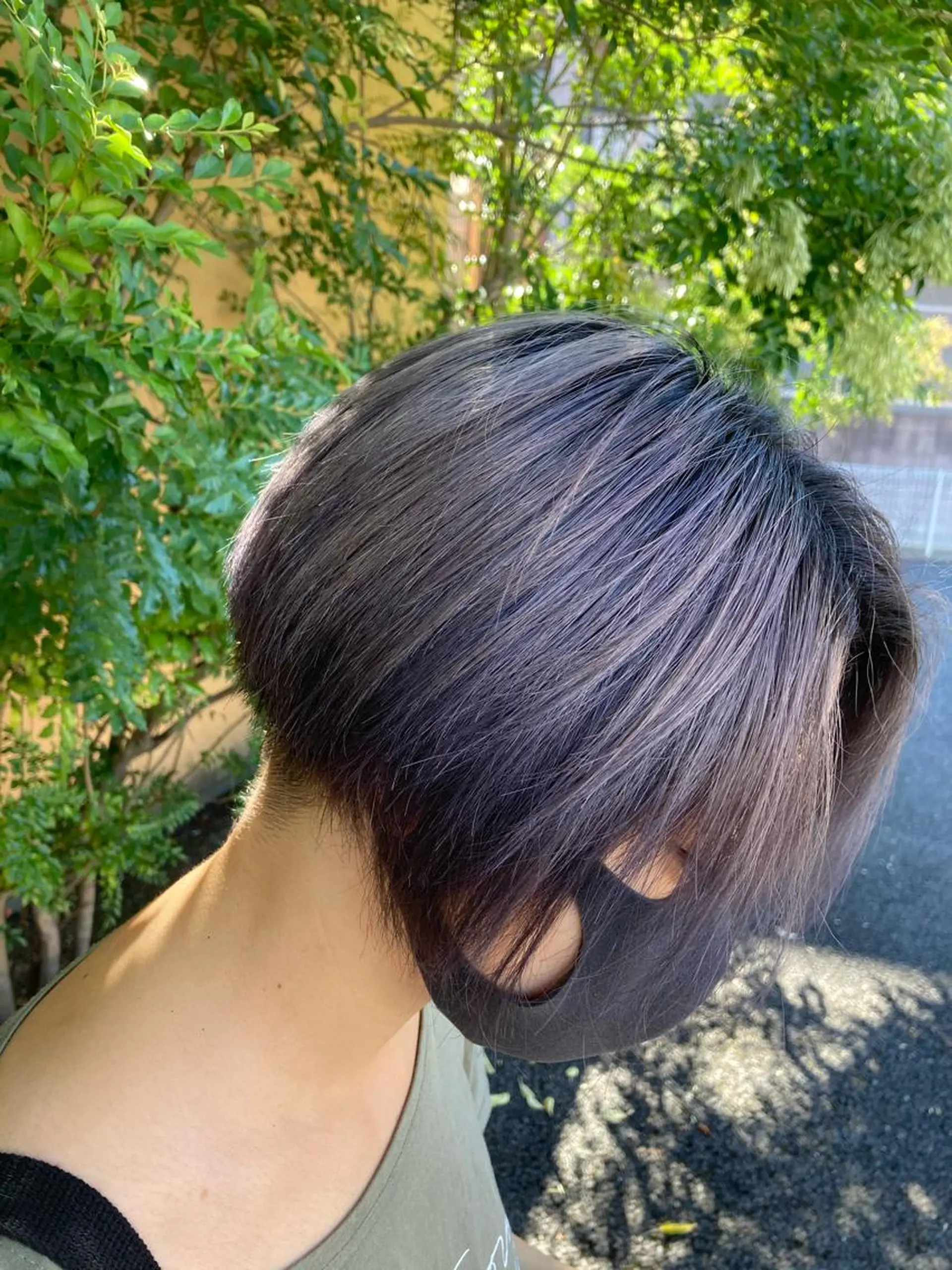 ショート ヘアカラー トリートメント WEST✂︎前田 明宏✂︎大和高田のヘアスタイル