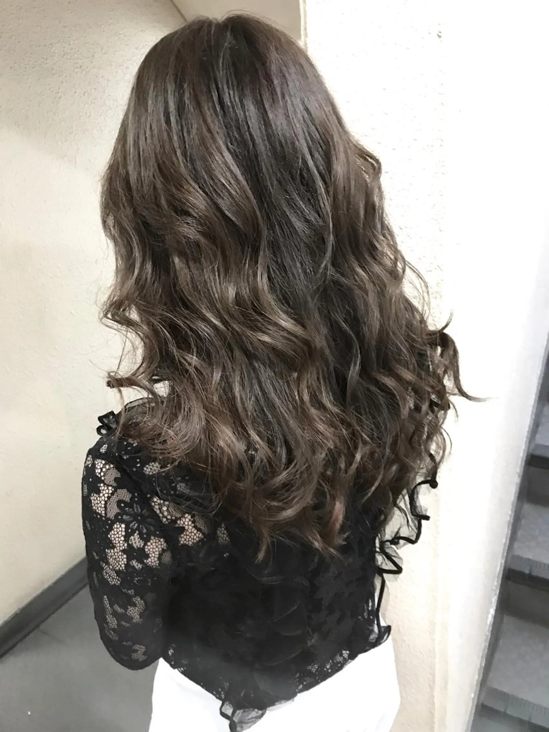 セミロング カラー グレージュ カット ヘアカラー トリートメント 💎髪質改善💎 デザイナーshinのヘアスタイル