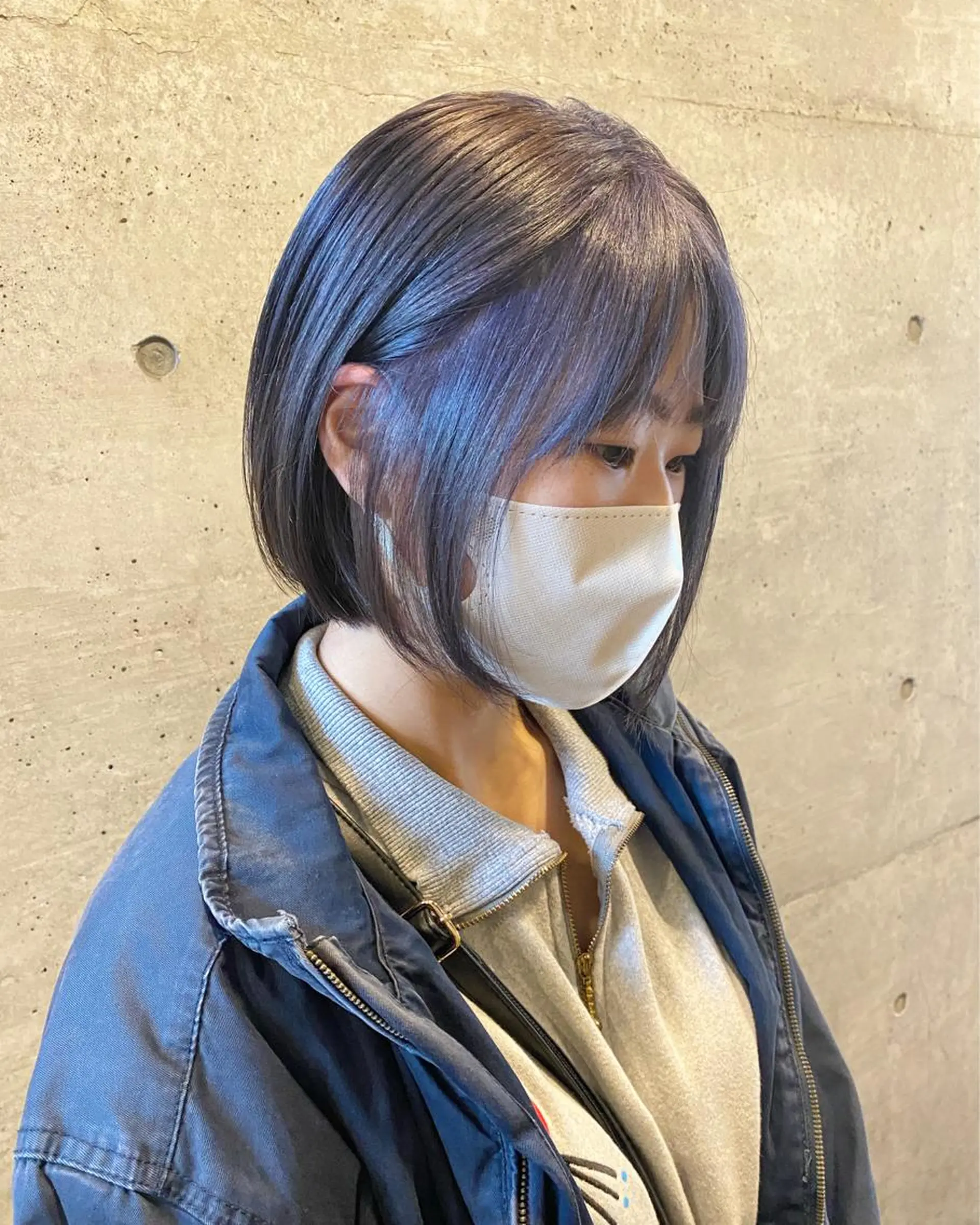 ショート カラー ブリーチ カット ヘアカラー トリートメント 後藤紗英/髪質改善 /オリーブベージュのヘアスタイル