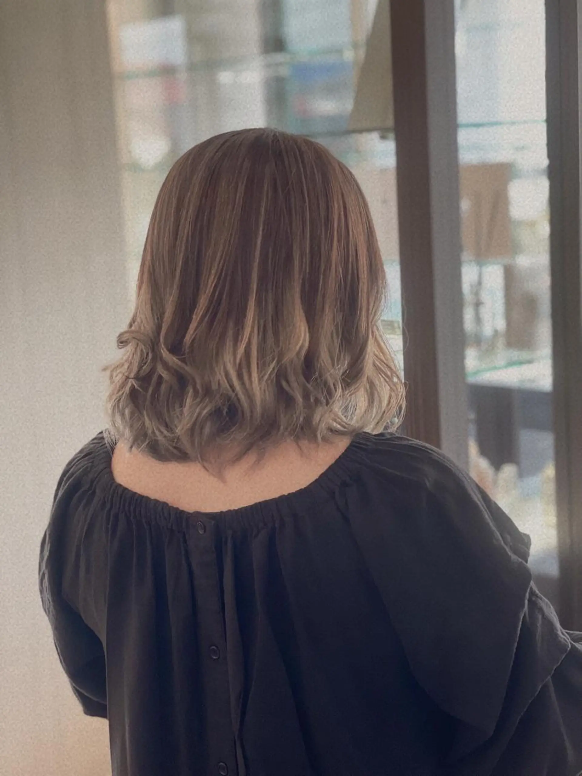 ミディアム カラー カット ヘアカラー トリートメント 千葉 たかしのヘアスタイル