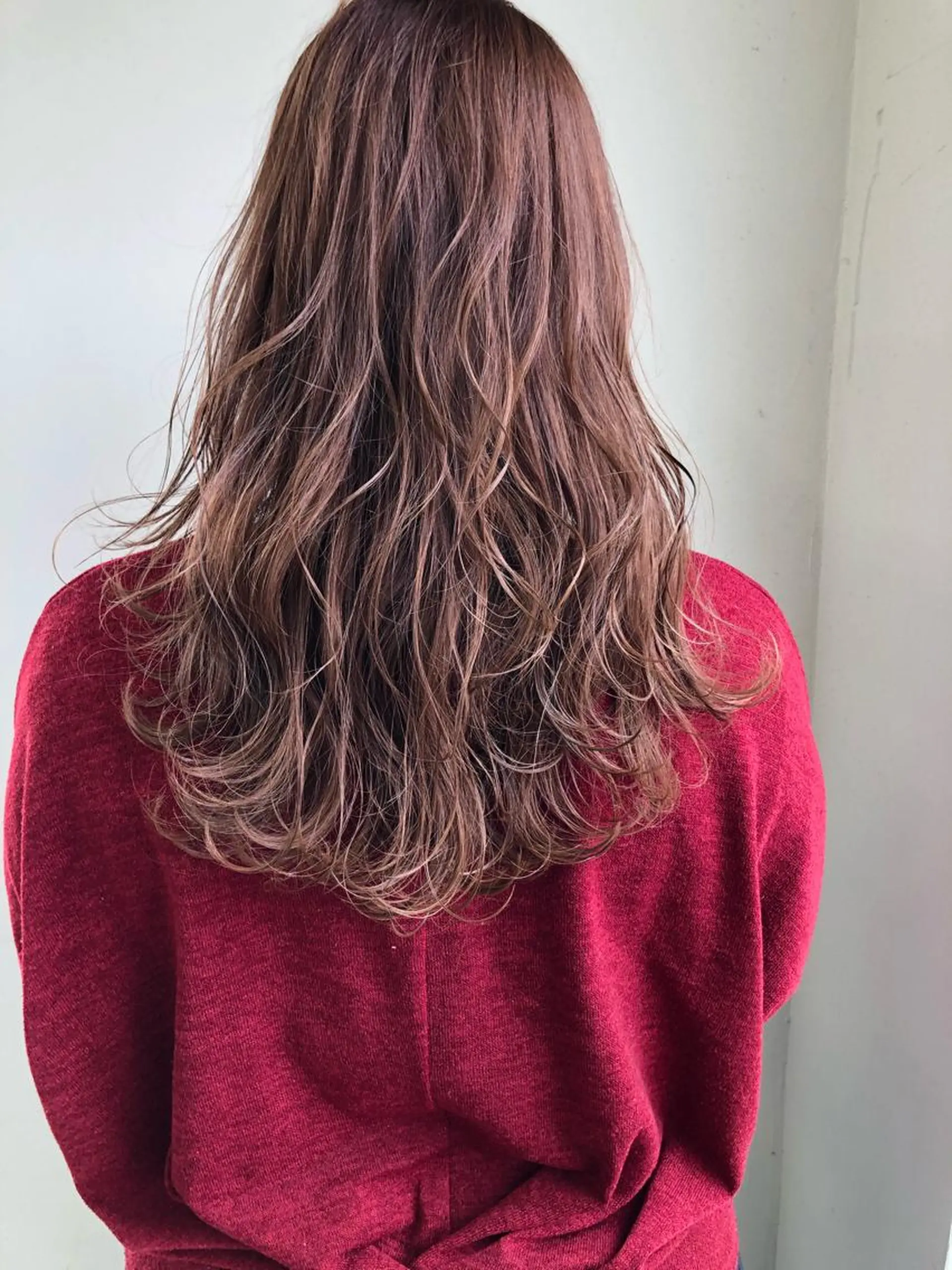 ロング カット ヘアカラー トリートメント 小澤大輔 YOLO hairのヘアスタイル