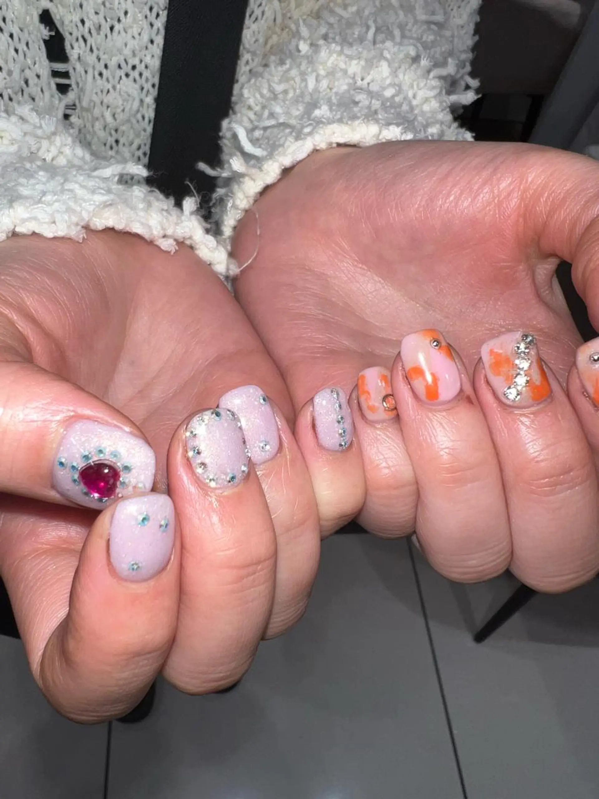 ネイル 個性派／中韓ネイル SAKURAのネイルデザイン