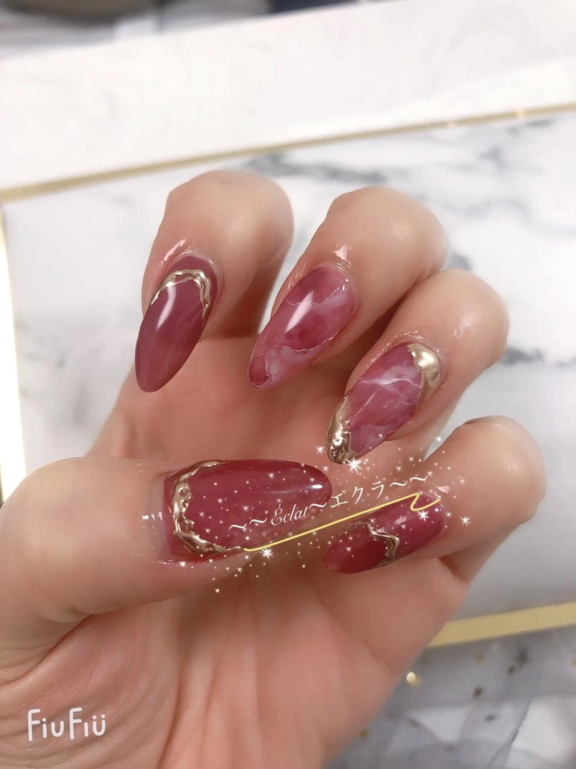 ネイル ネイルサロンエクラ 🫧Shizukaのネイルデザイン