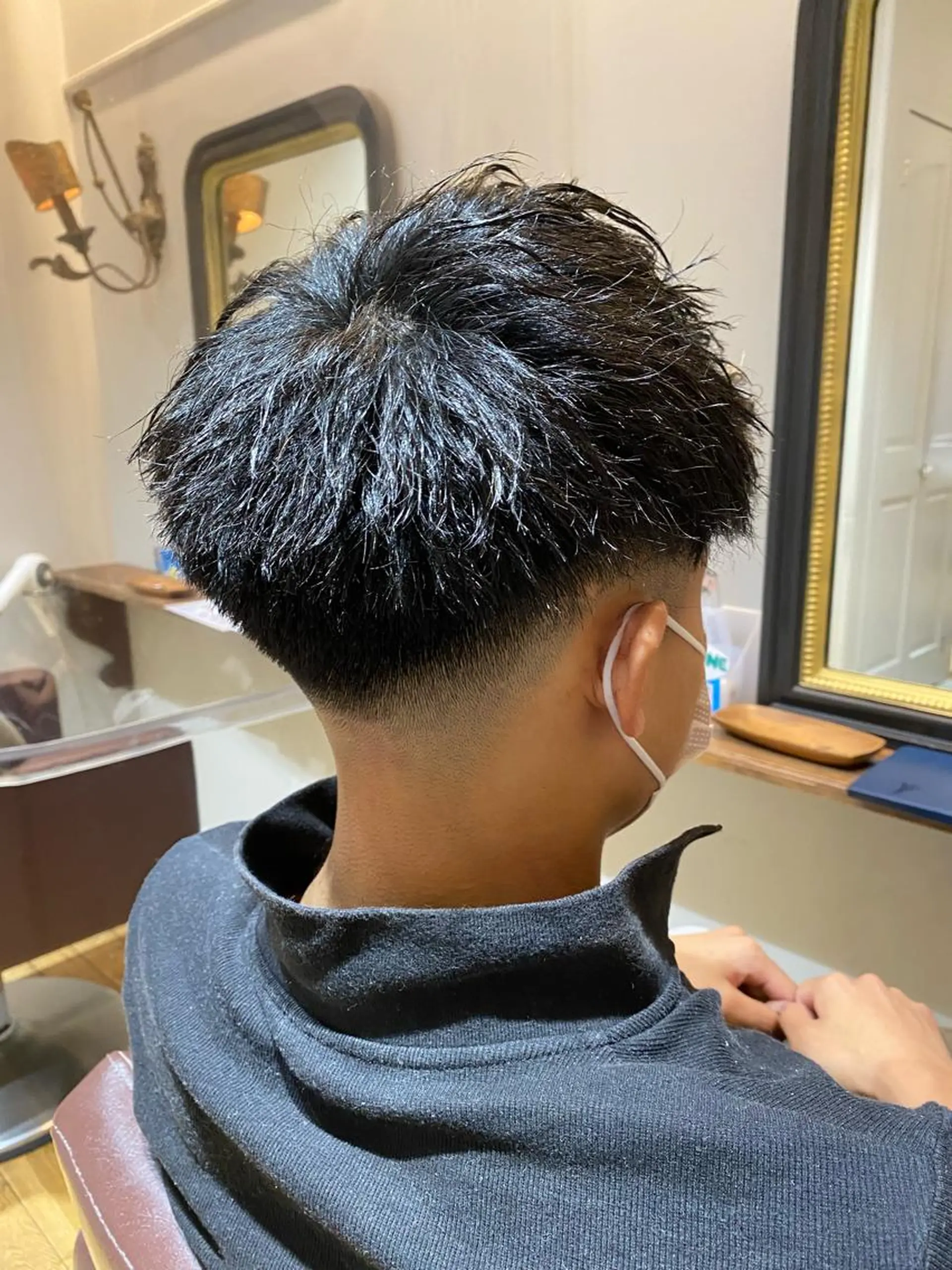 ショート メンズ フェードカット 🇨🇦海外美容師 FUMA🇨🇦のヘアスタイル