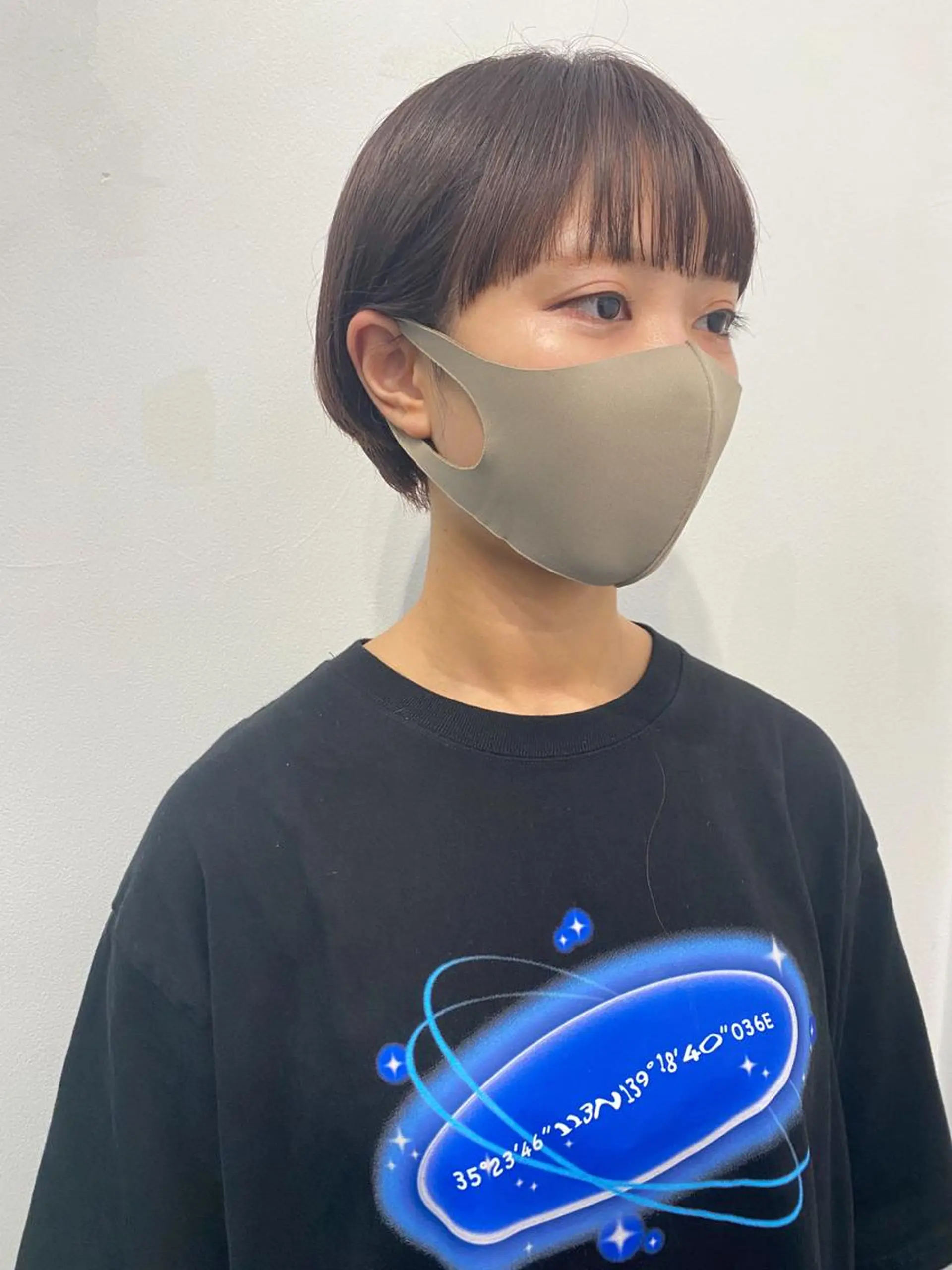 ショート カラー THE DAY所属・AKI HASHIMOTOのヘアスタイル