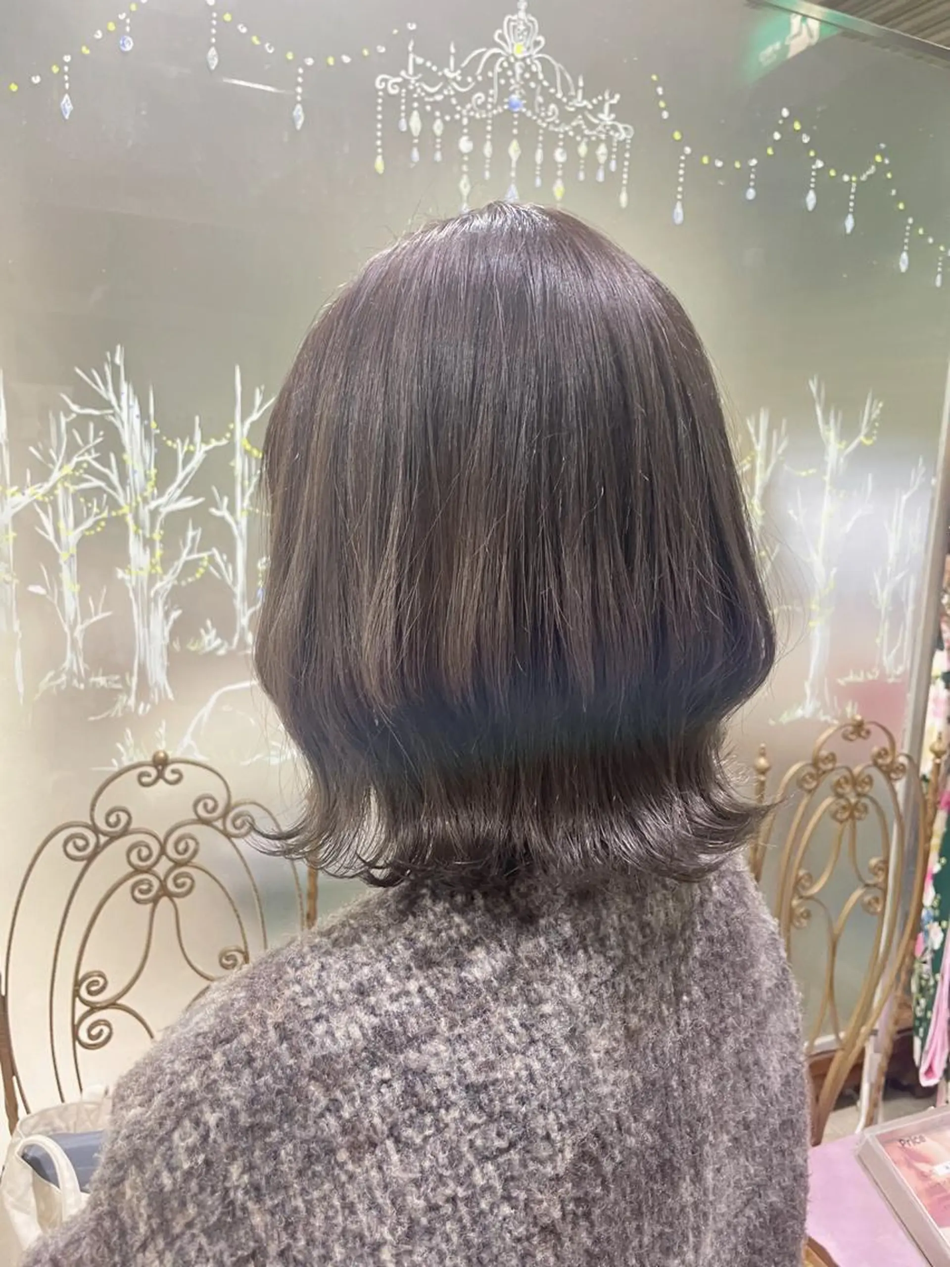 ミディアム カラー Of　HAIR所属・外山 なつ美のネイルデザイン