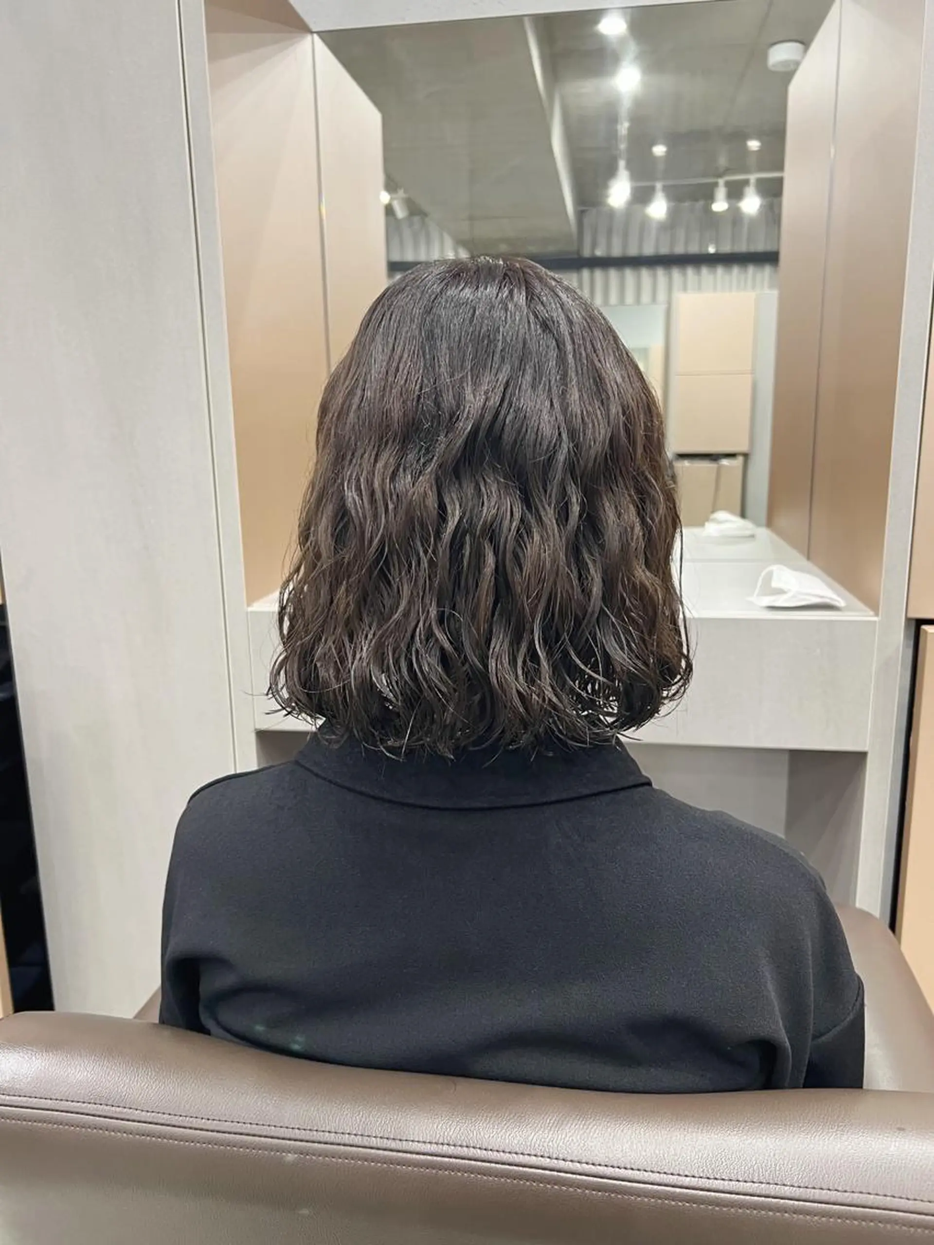 パーマ ボブパーマコテ巻き風 パーマNo1深江秀平のヘアスタイル