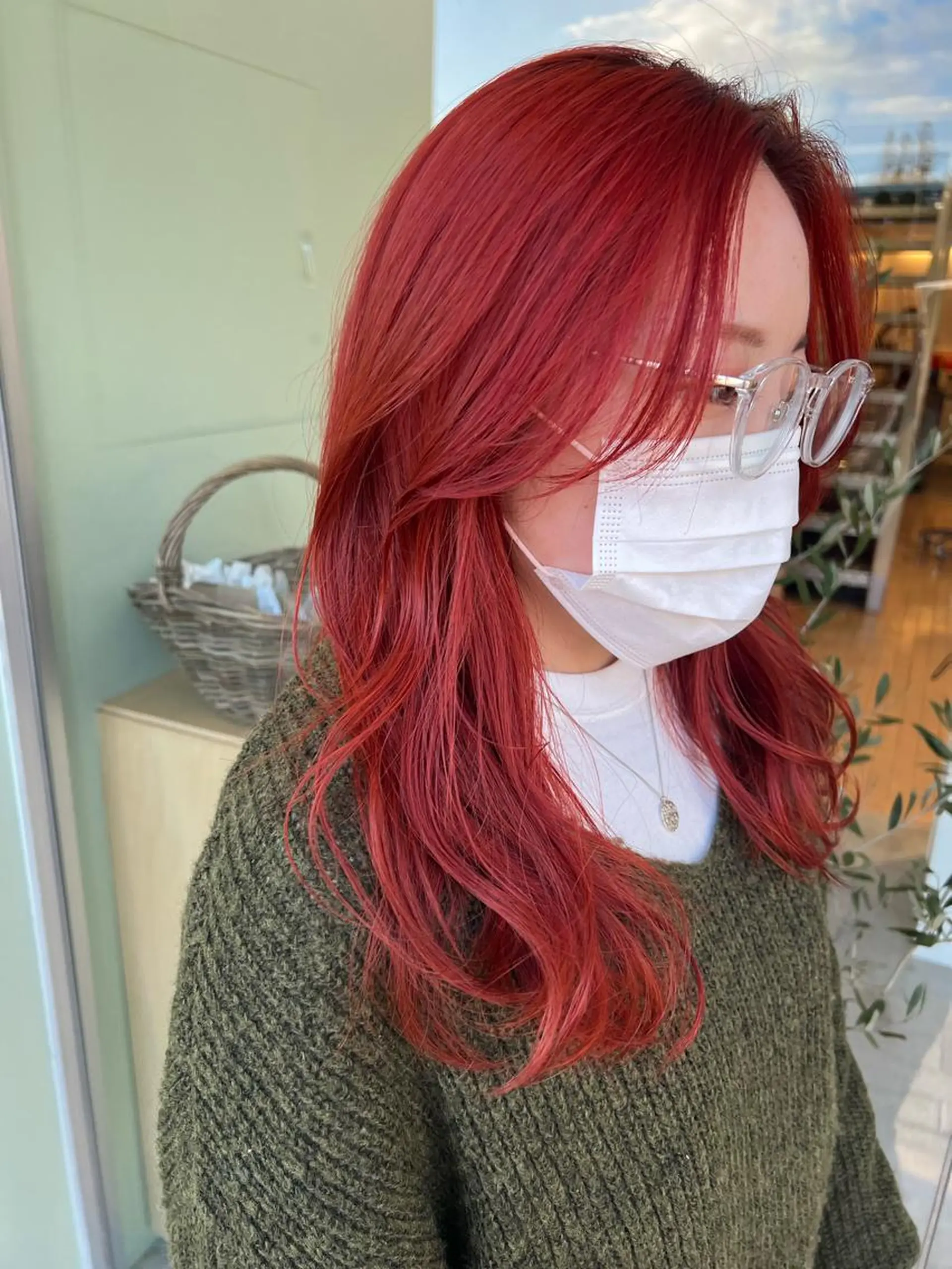 ロング カラー カット ヘアカラー トリートメント 武田 久司のヘアスタイル