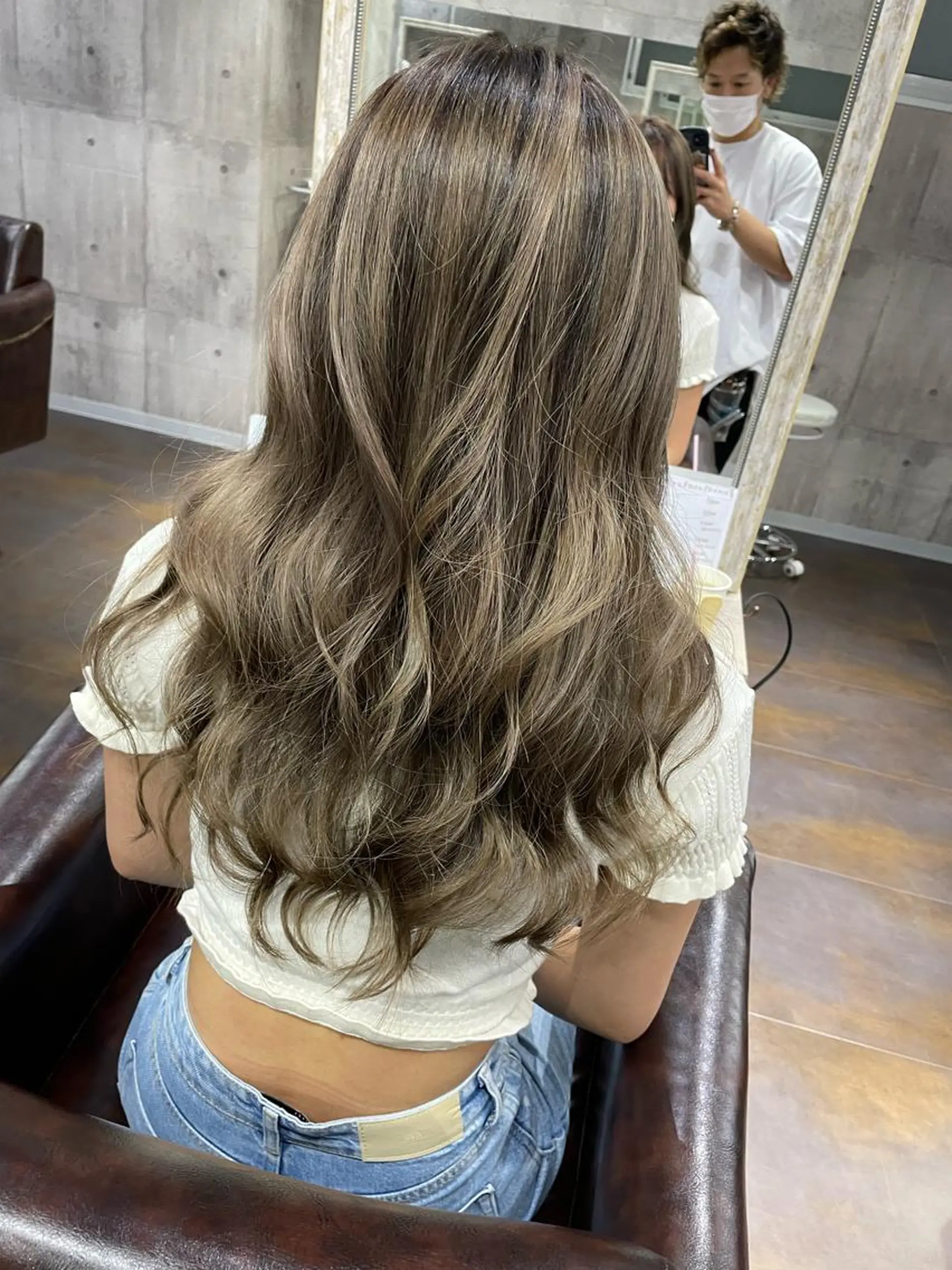 ロング カラー パーマ ヘアアレンジ メンズ キッズ ネイル マツエク・マツパ アイブロウ 北千住10分 肥高　壮汰のヘアスタイル
