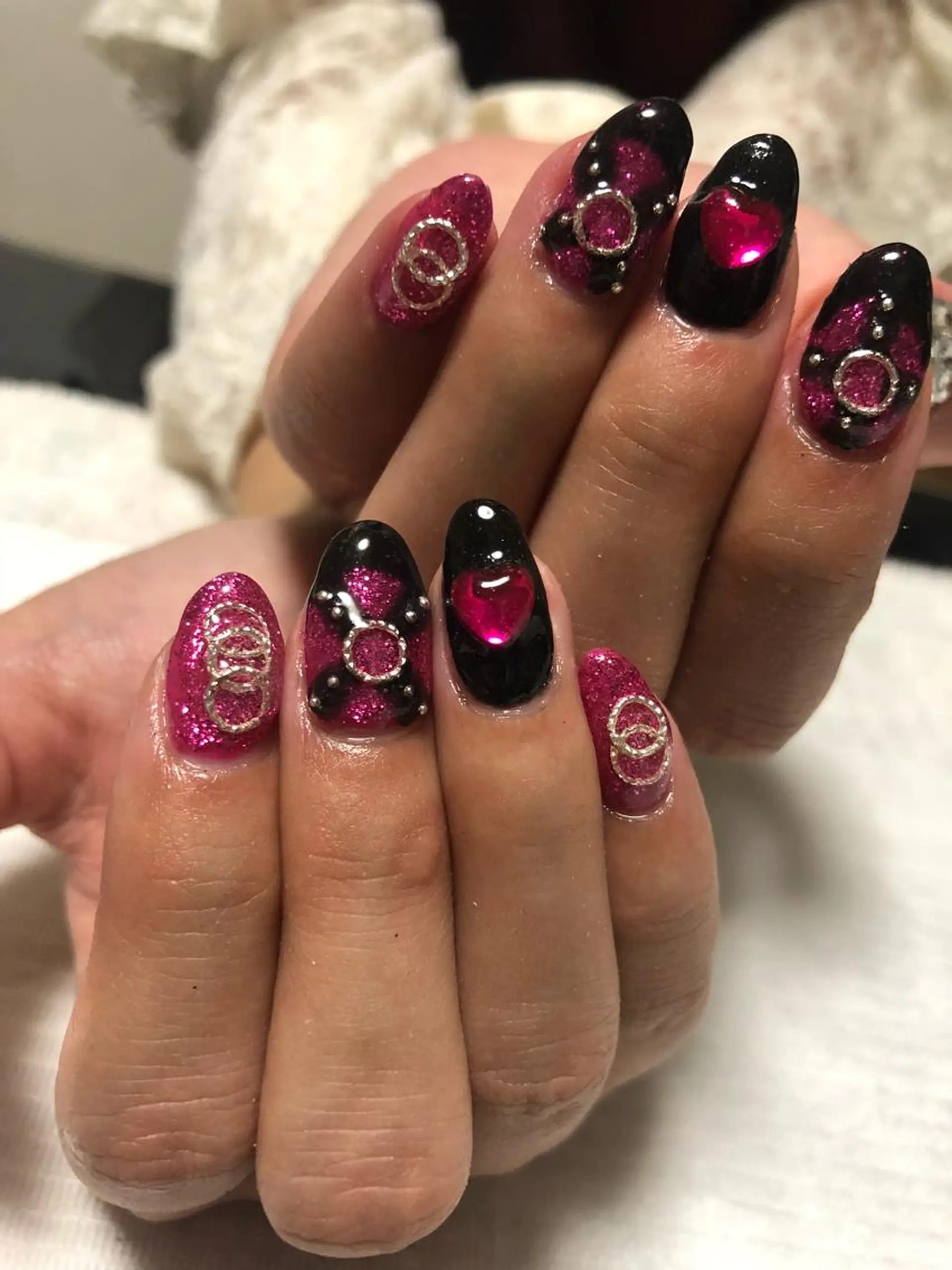 ネイル ハンドネイル 荒井 海輝のネイルデザイン