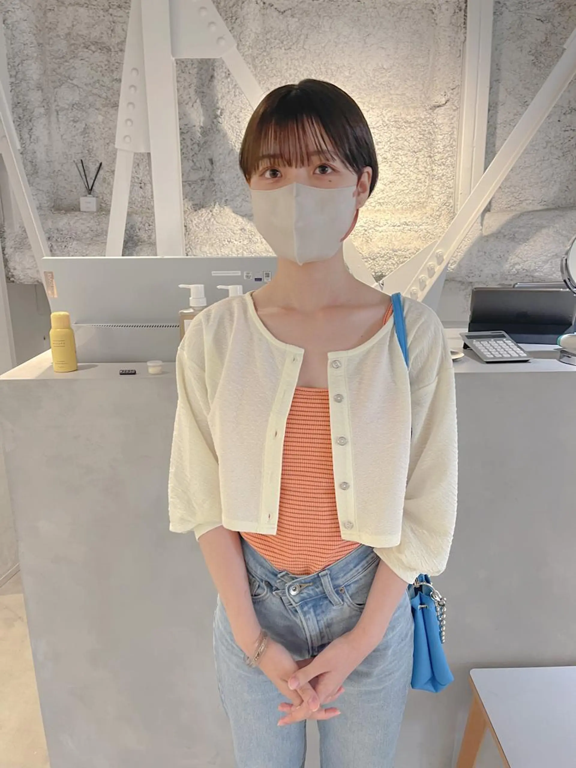 ショート カラー ショートヘア 川本 裕🌿のヘアスタイル