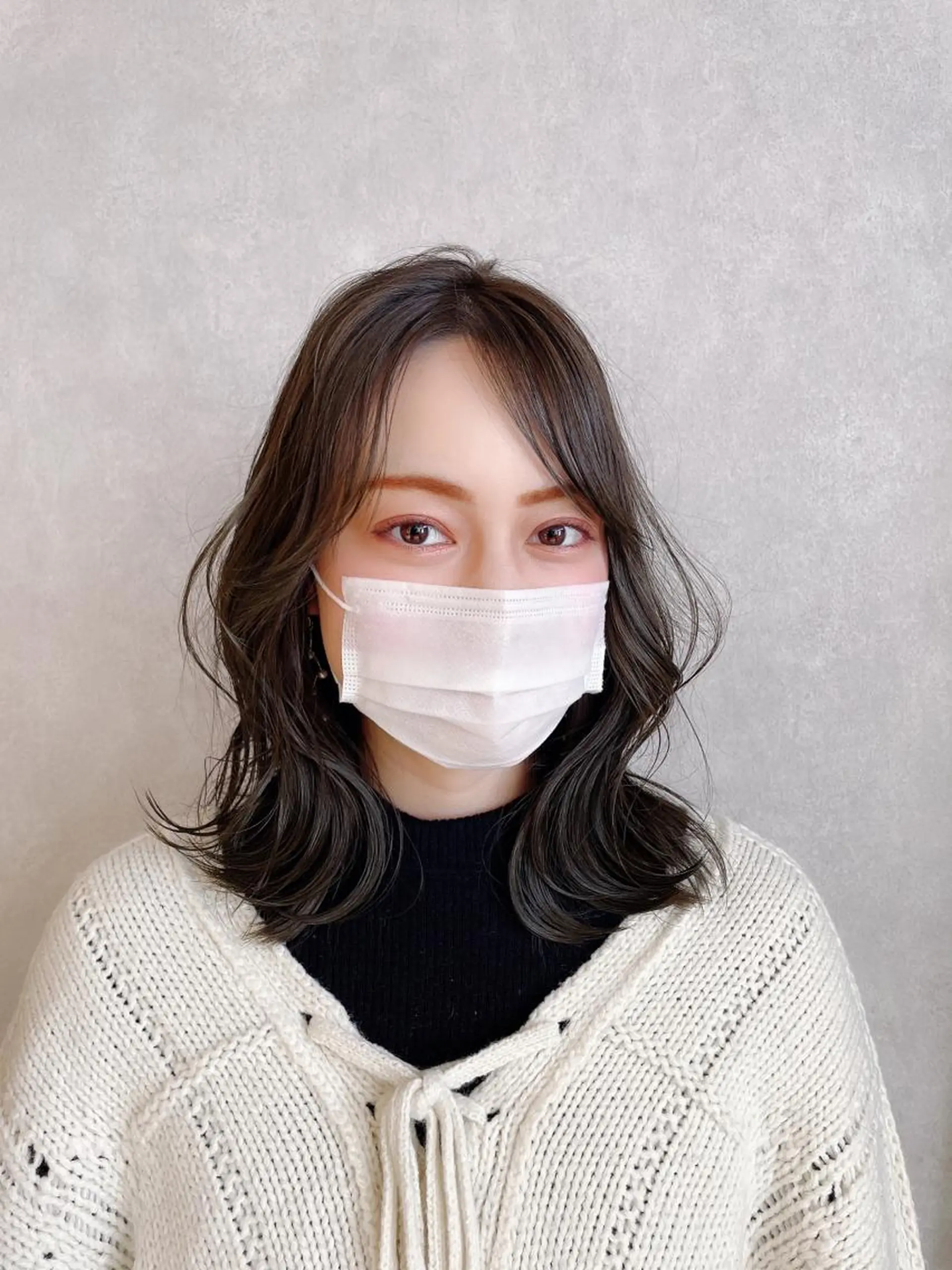 ミディアム カラー ヘアカラー ［パサつき改善］＊ 髪質改善ケアサロン＊のヘアスタイル