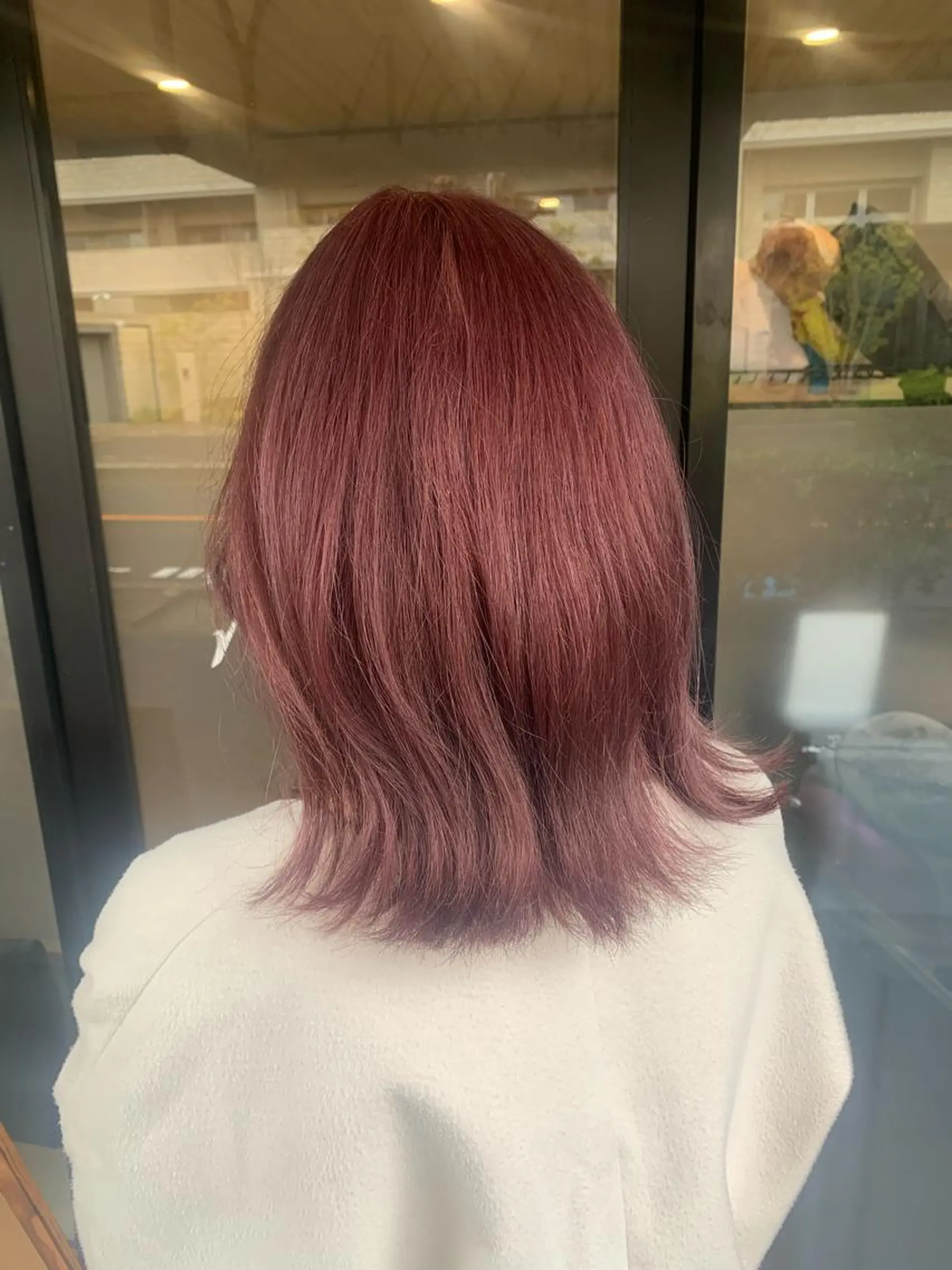 カラー ブリーチ ピンクカラー hair & spa Nalu所属・hair & spa Naluのヘアスタイル