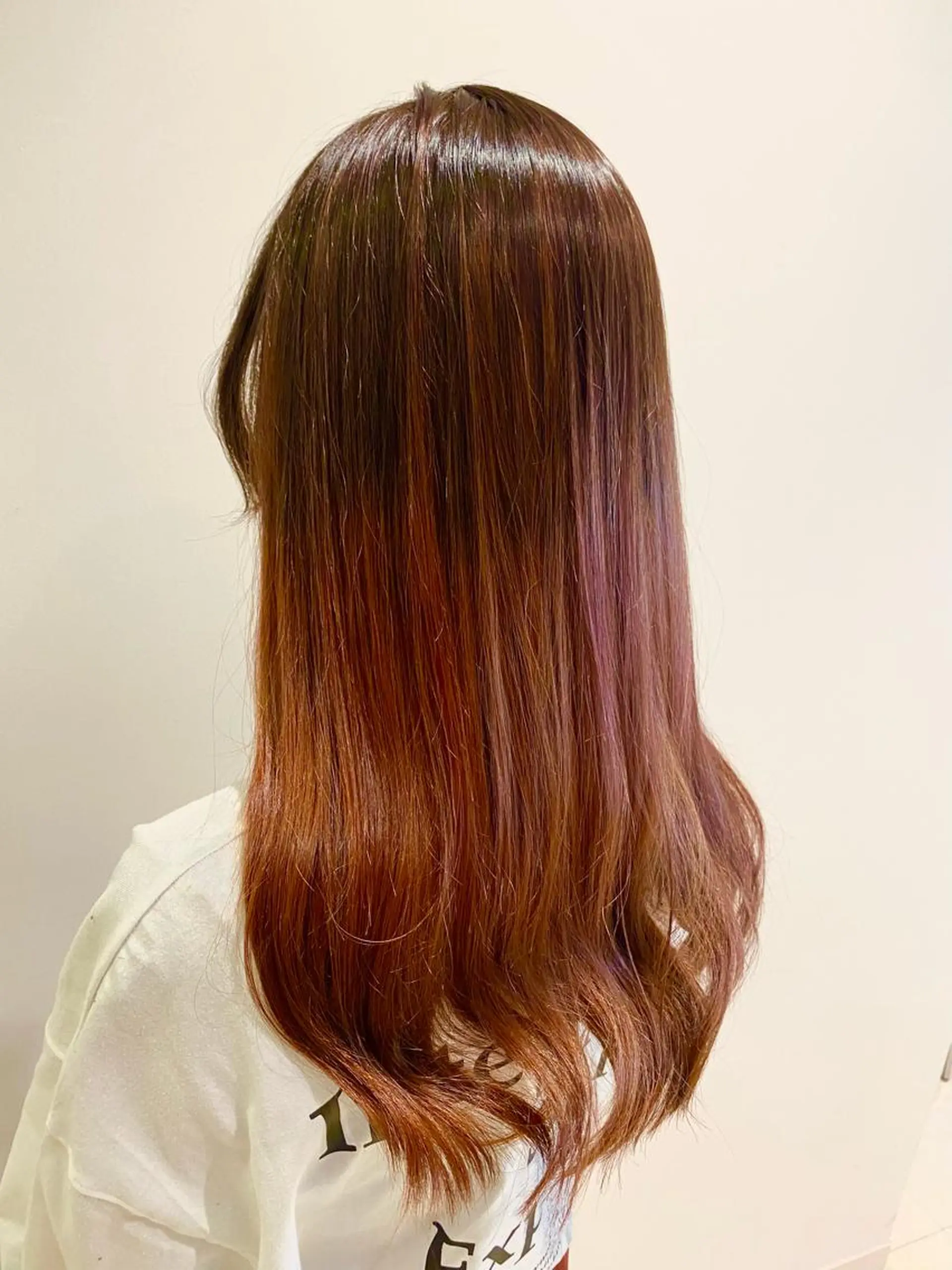 ロング カラー ヘアカラー トリートメント 🌹艶髪カラー🌹 津田晴加【西荻窪】のヘアスタイル