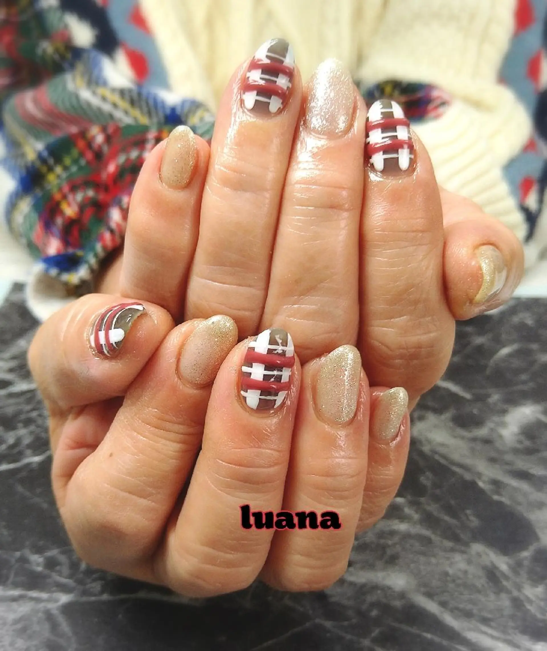 ネイル ハンドネイル LUANA  TAKAHASHIのネイルデザイン
