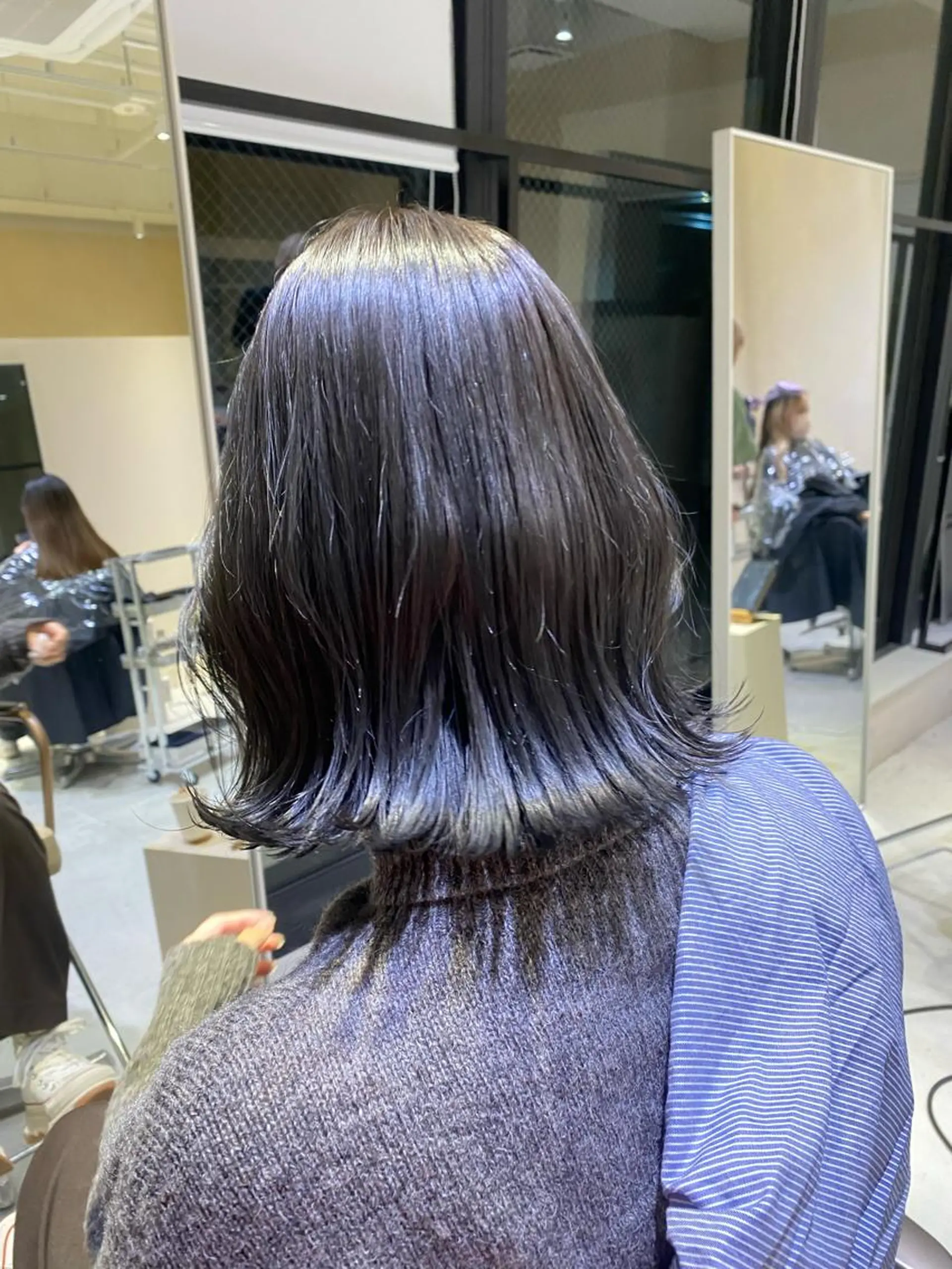 ショート カラー cie所属・ボブ/ミニボブ 透明感カラーkadoのヘアスタイル