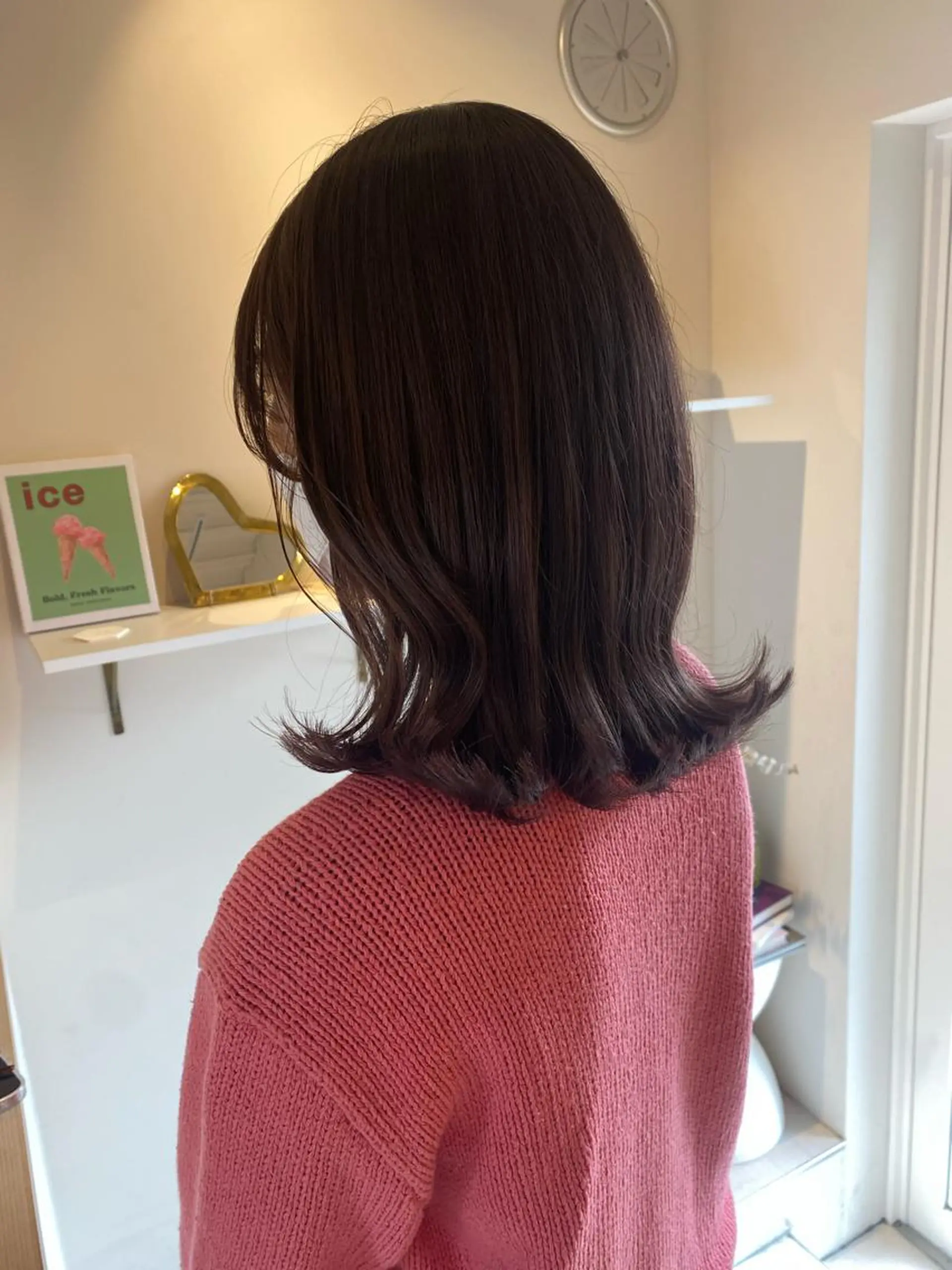 ミディアム カラー 当日予約大歓迎💗 依田瑞希のヘアスタイル