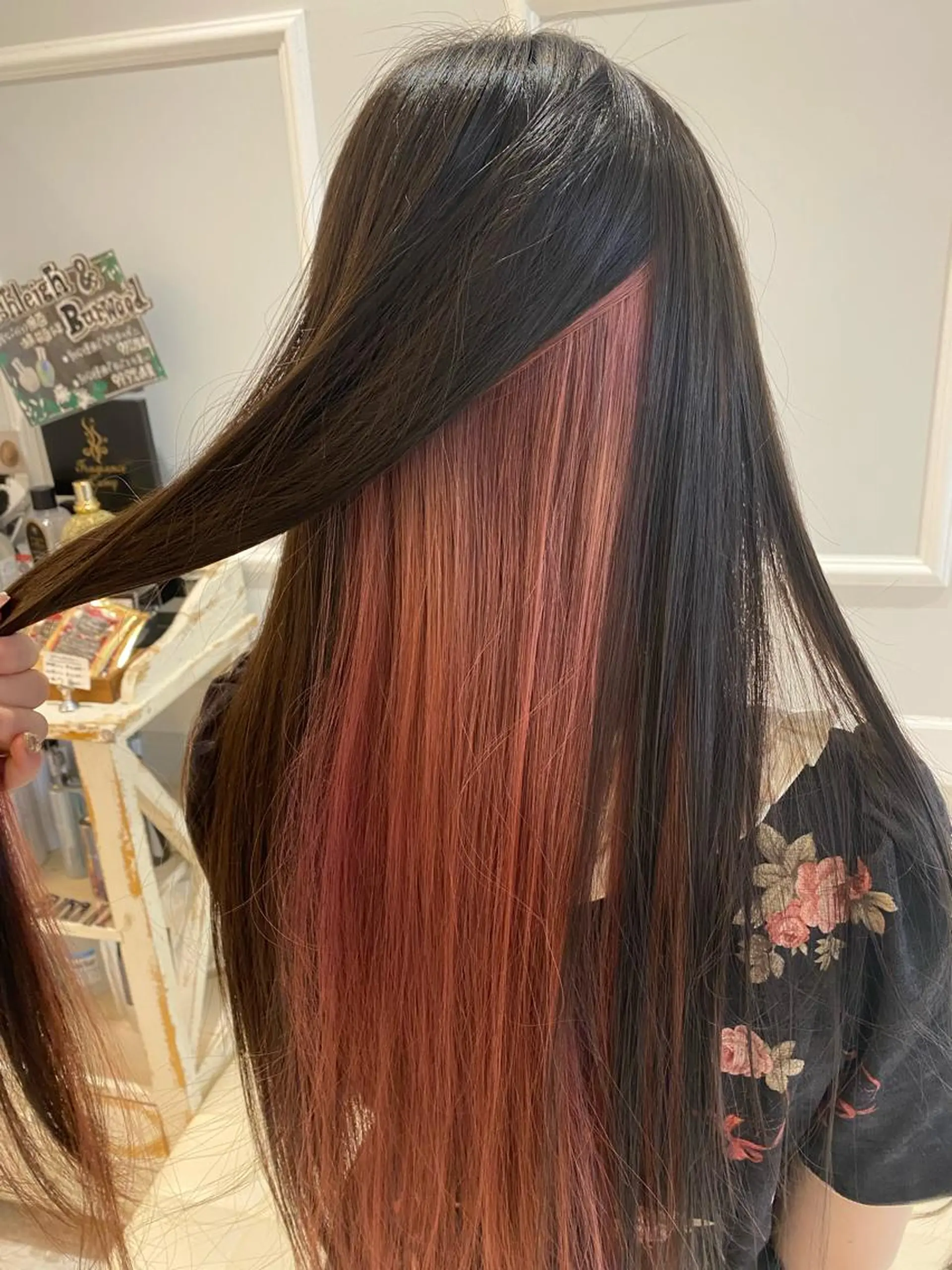 ロング カラー ヘアカラー エクステ♡ヘアメ 内村麻衣のヘアスタイル