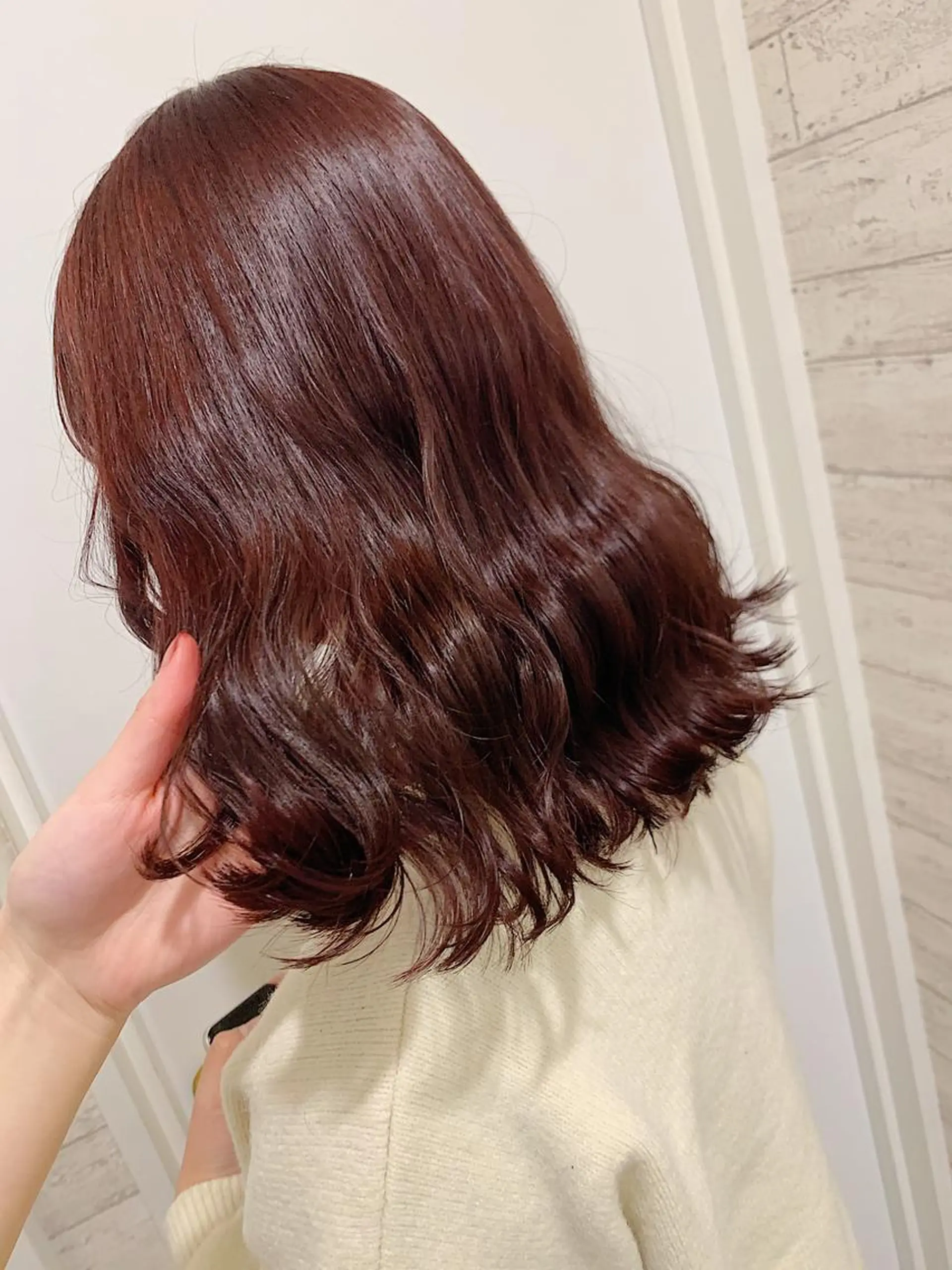 ミディアム カラー ヘアカラー GO TODAY SHAiRE SALON 町田店所属・🫧大森 知夏🫧のヘアスタイル