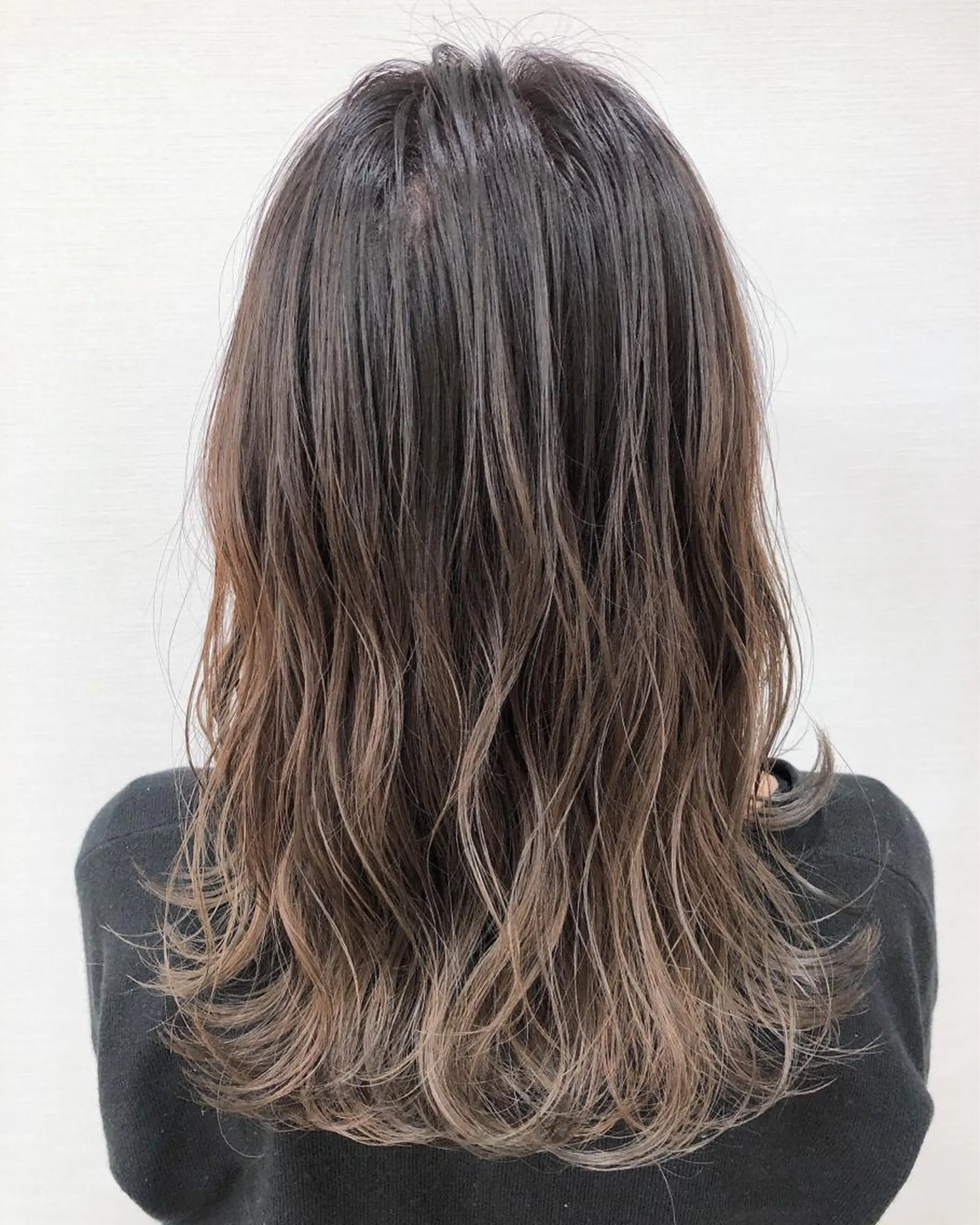 カラー グラデーションカラー Sherry/R 三川町 ayakaのヘアスタイル