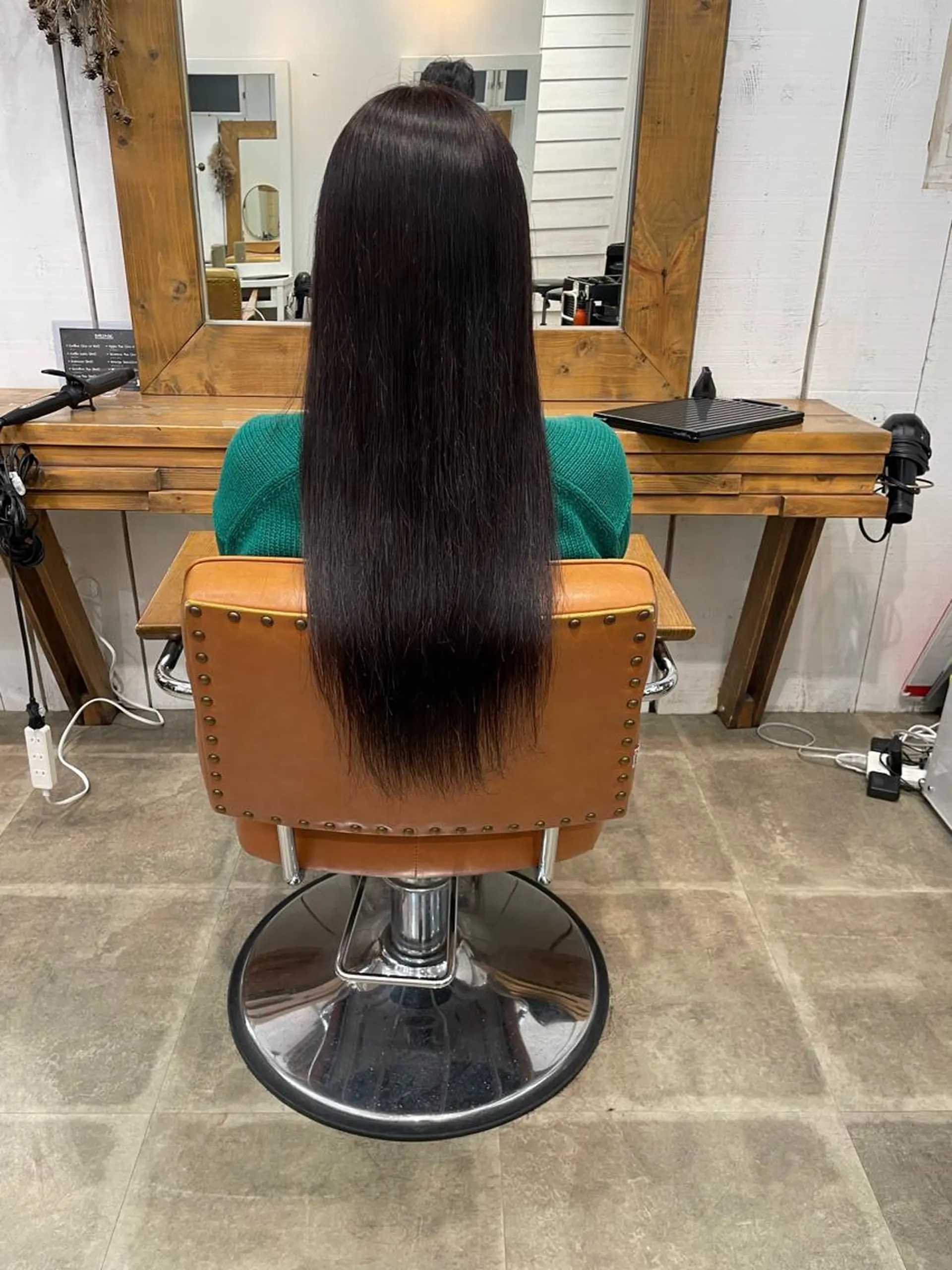 ロング カラー 松田 恋のヘアスタイル