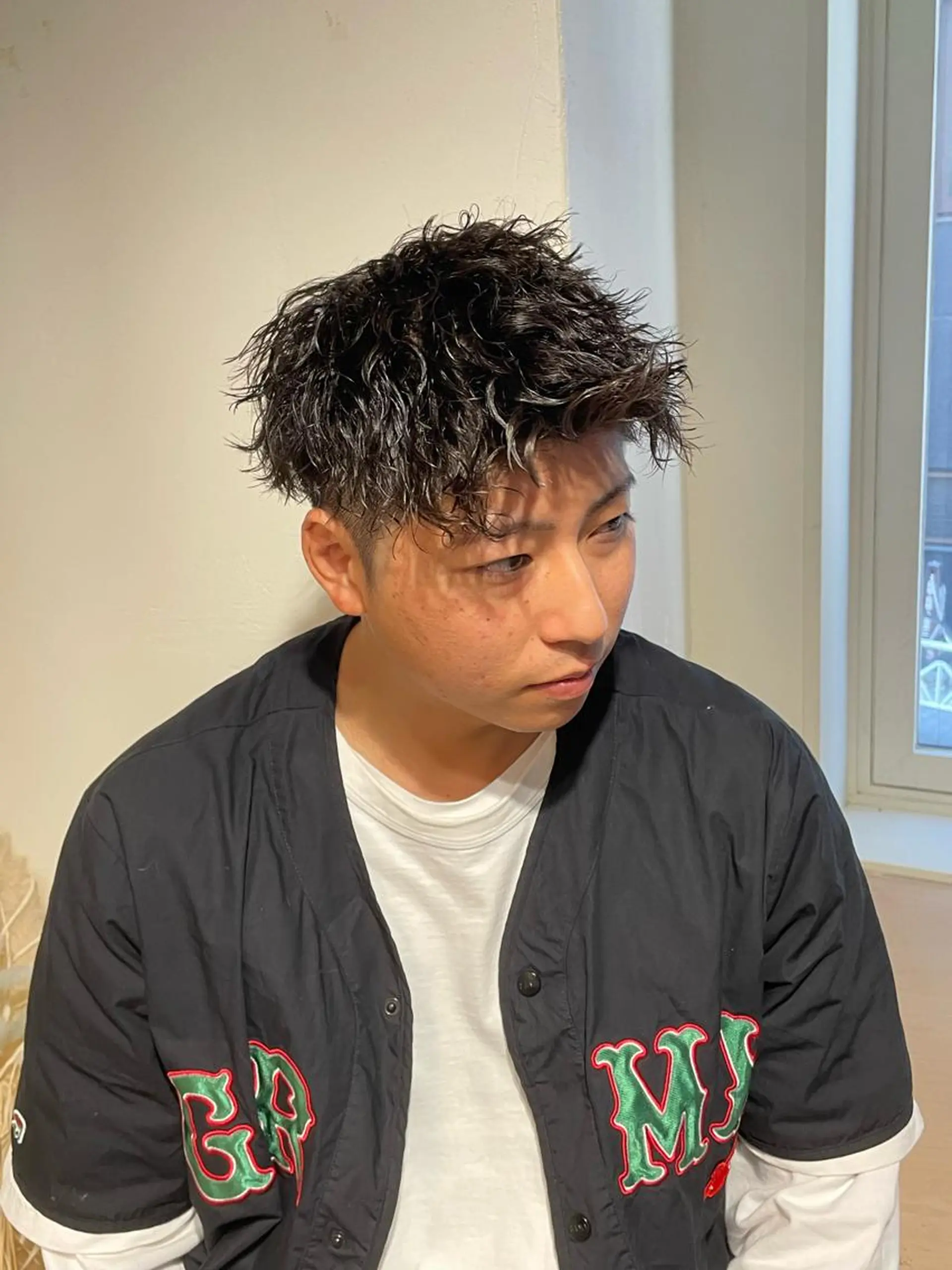 パーマ メンズ Le'a所属・渋谷/フェード/ 國分 翔のヘアスタイル