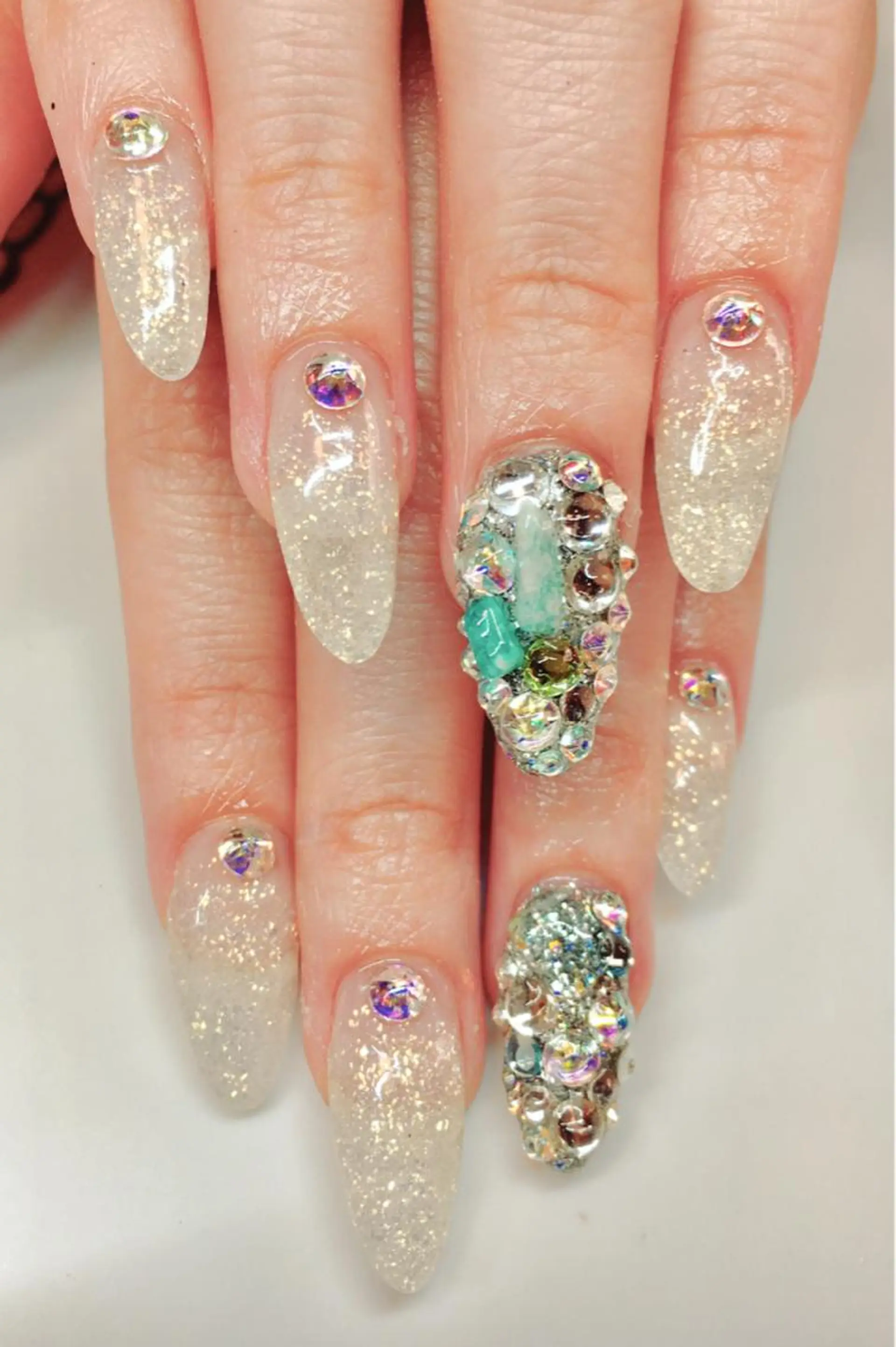 ネイル スカルプネイル シンプルネイル nailsalon sugarr所属・nailist cocoのネイルデザイン