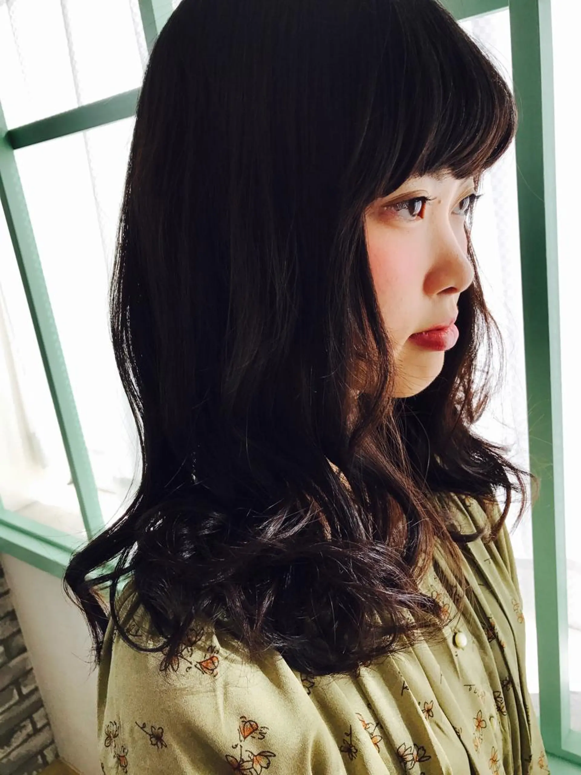 ミディアム Rina Imaiのヘアスタイル