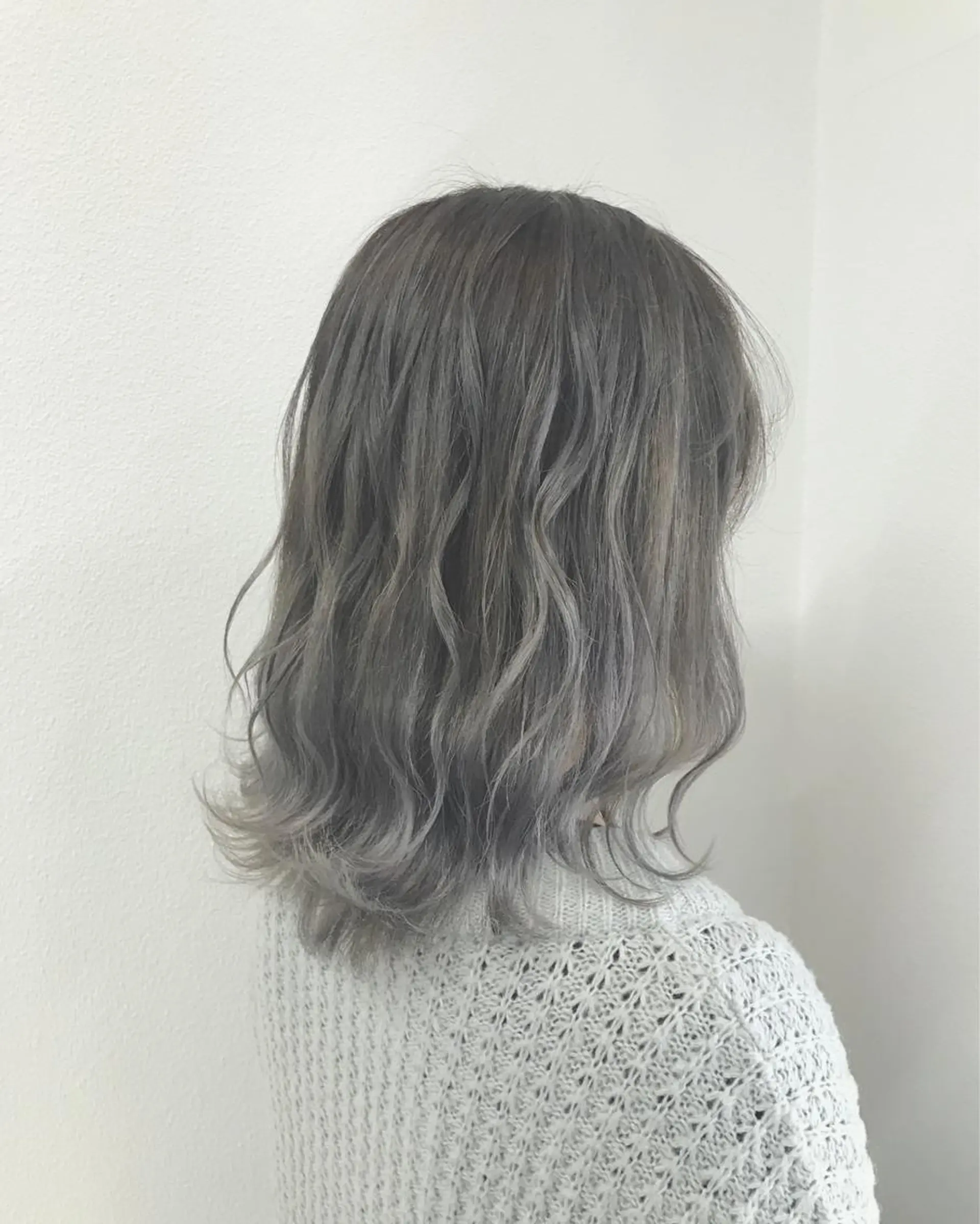 ミディアム カラー ヘアアレンジ グラデーションカラー ヘアカラー トリートメント GiseL天神カラー 髪質改善/ブリーチのヘアスタイル