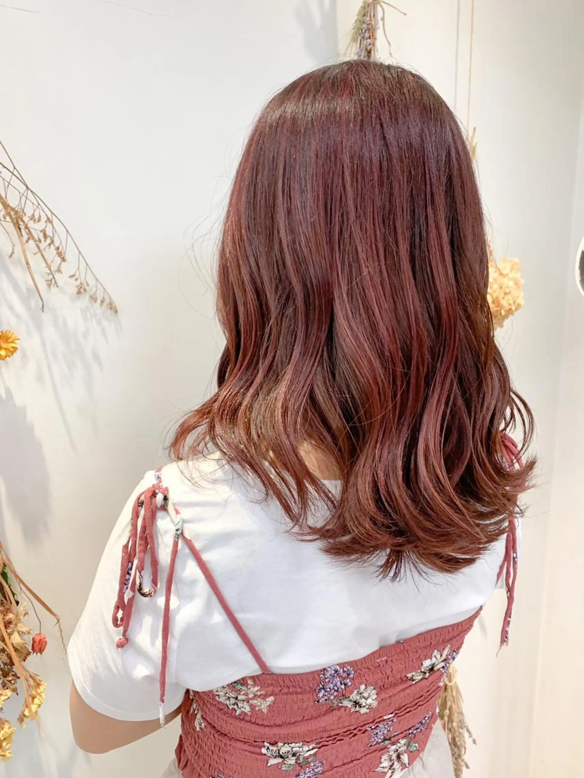 セミロング カラー 縮毛矯正/髪質改善 /韓国風　山川春輝のヘアスタイル