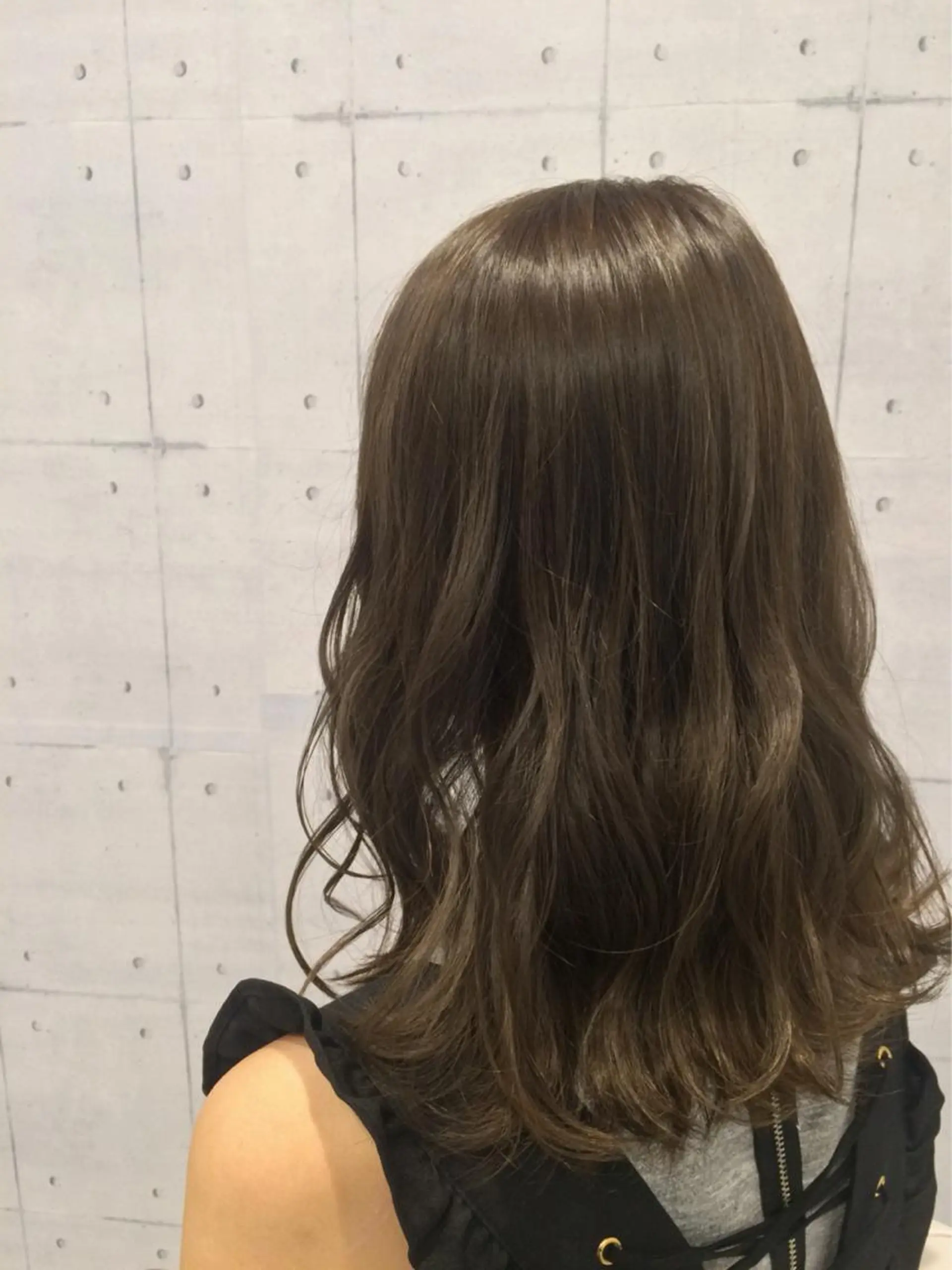 セミロング カラー トリートメント 韓・中華美女ヘア 🇰🇷×🇨🇳のヘアスタイル